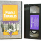 Purple Triangles - David Burke - Watchtower - Vintage - Pal VHS-