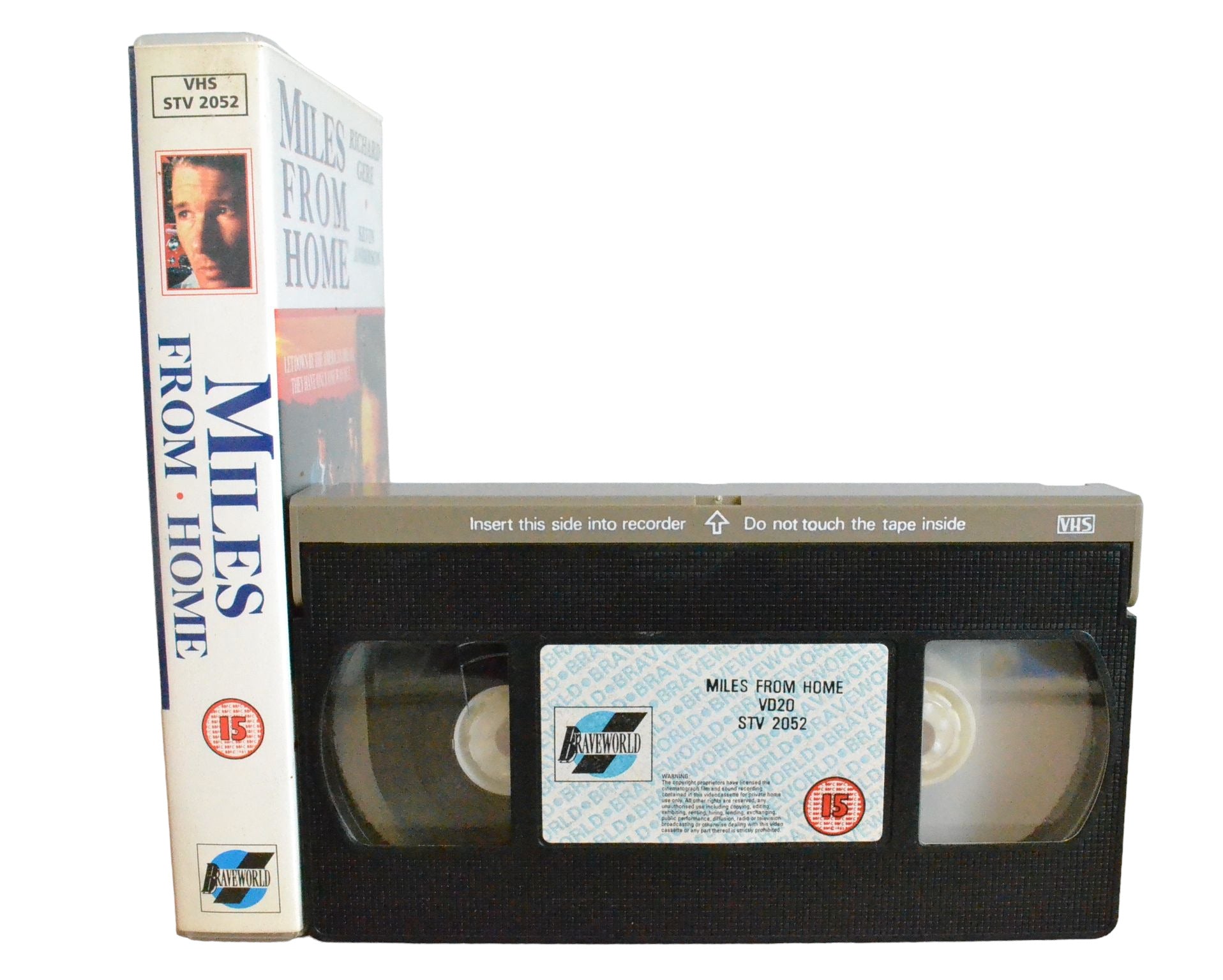 Miles From Home - Richard Gere - Braveworld - STV2052 - Action - Pal - VHS-