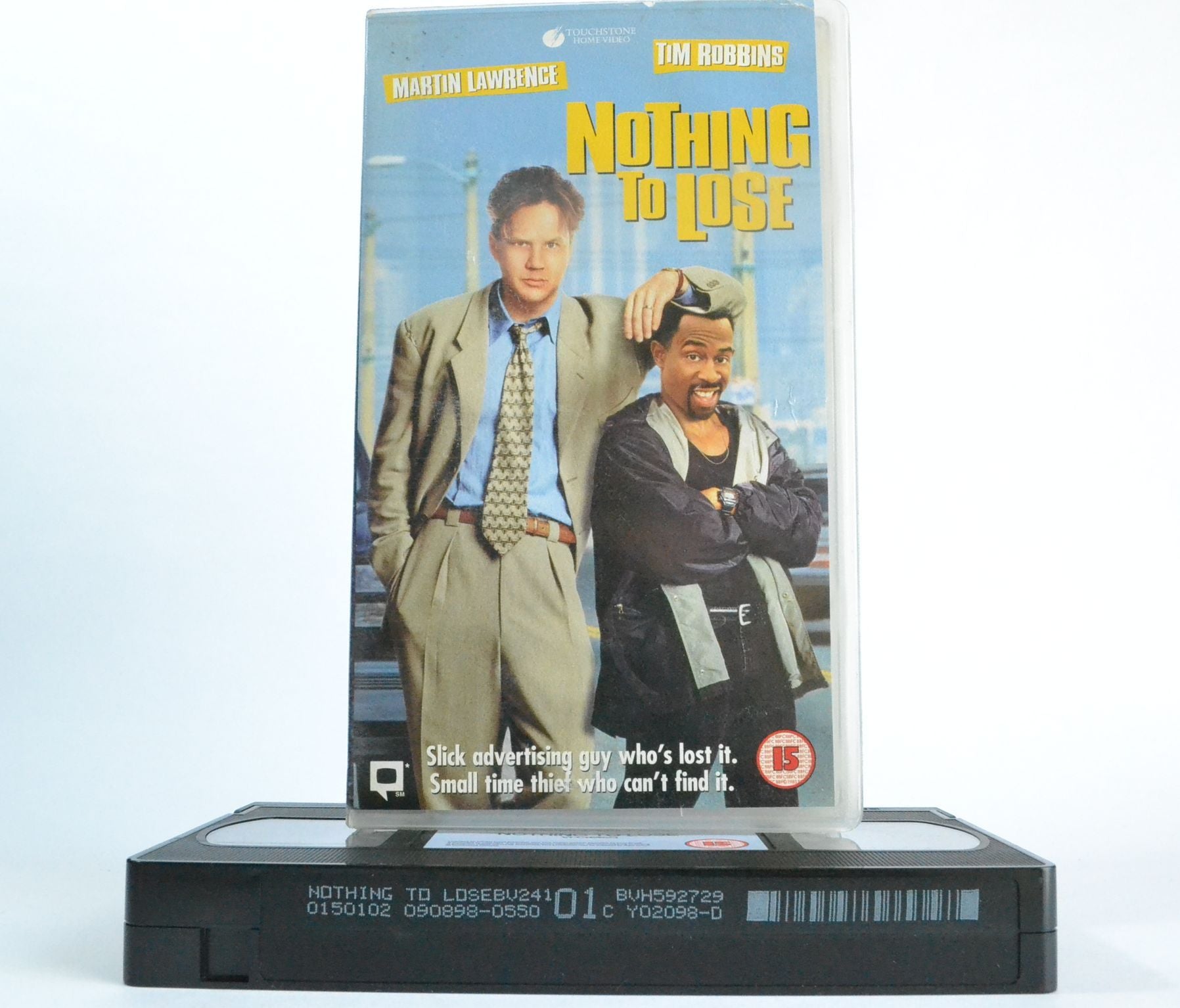 Nothing To Lose: Martin Lawrence & Tim Robbins (Buddy-Comedy-Max-Out) VHS-