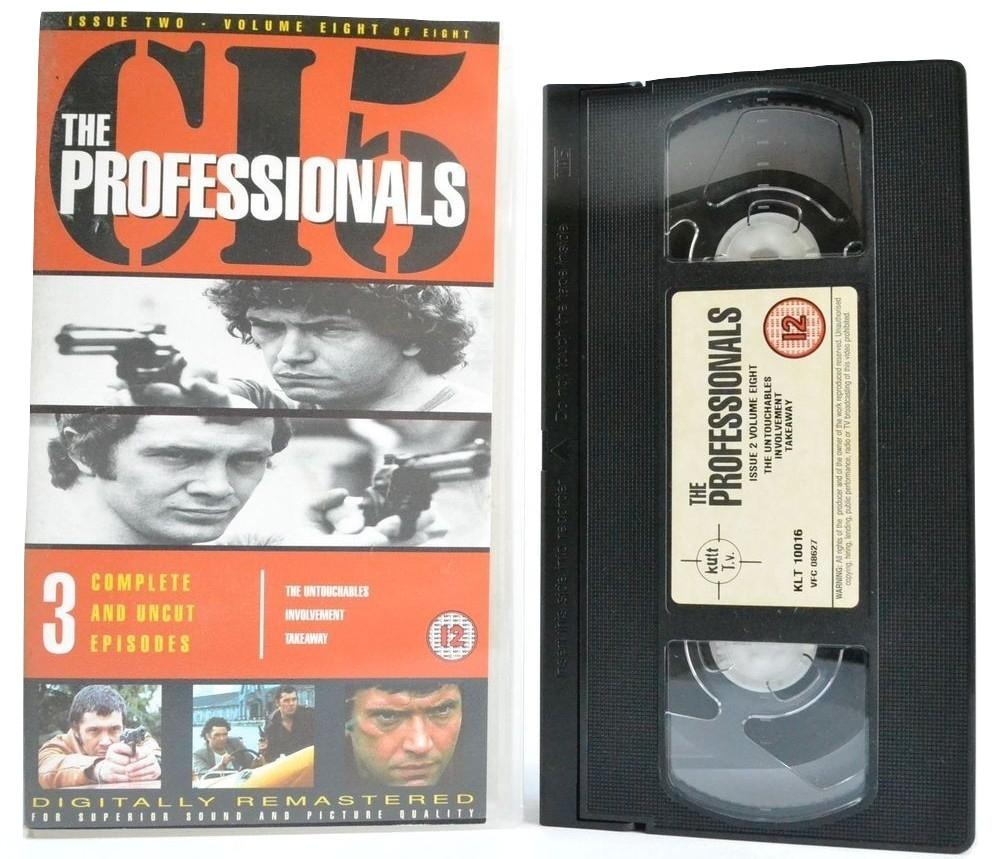 The Professionals: Uncut - Untouchables - Involvement - Takeaway [1978 T.V.] VHS-