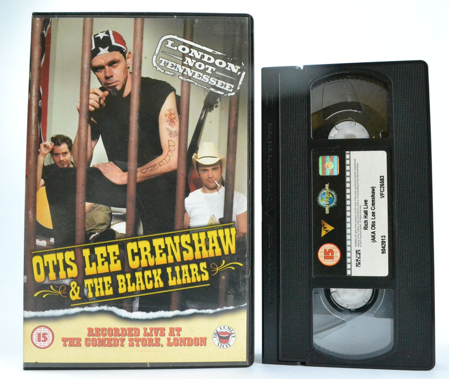 Otis Lee Crenshaw: The Comedy Store - Live Stand Up - London (2003) - VHS-