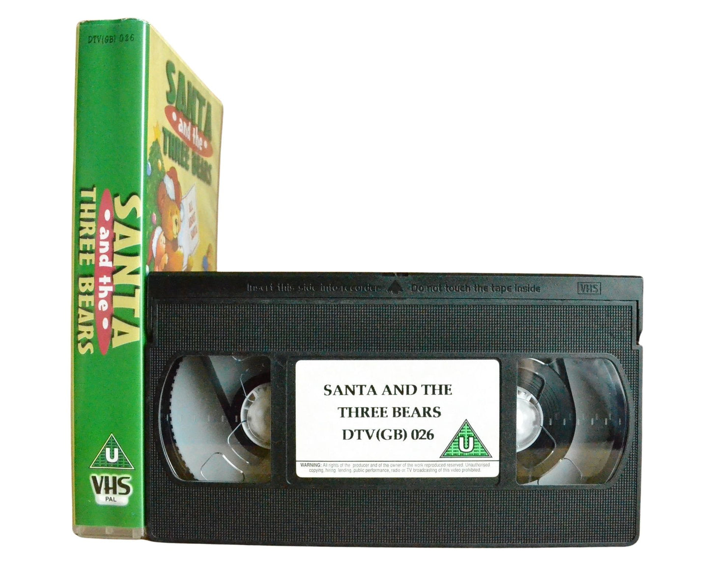 Santa and the Three Bears - Children’s - Pal VHS-