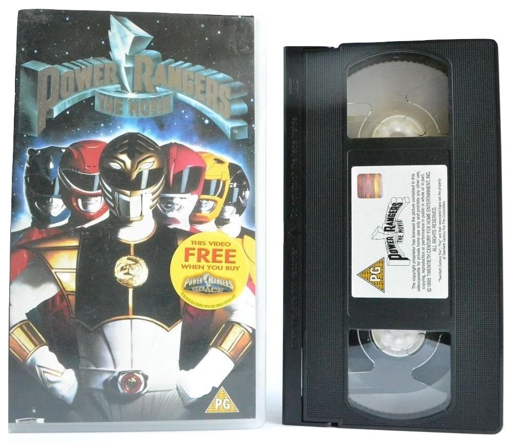 Power Rangers: The Movie (1995) Sci-Fi Action Sci-Fi - Children’s Classic - VHS-