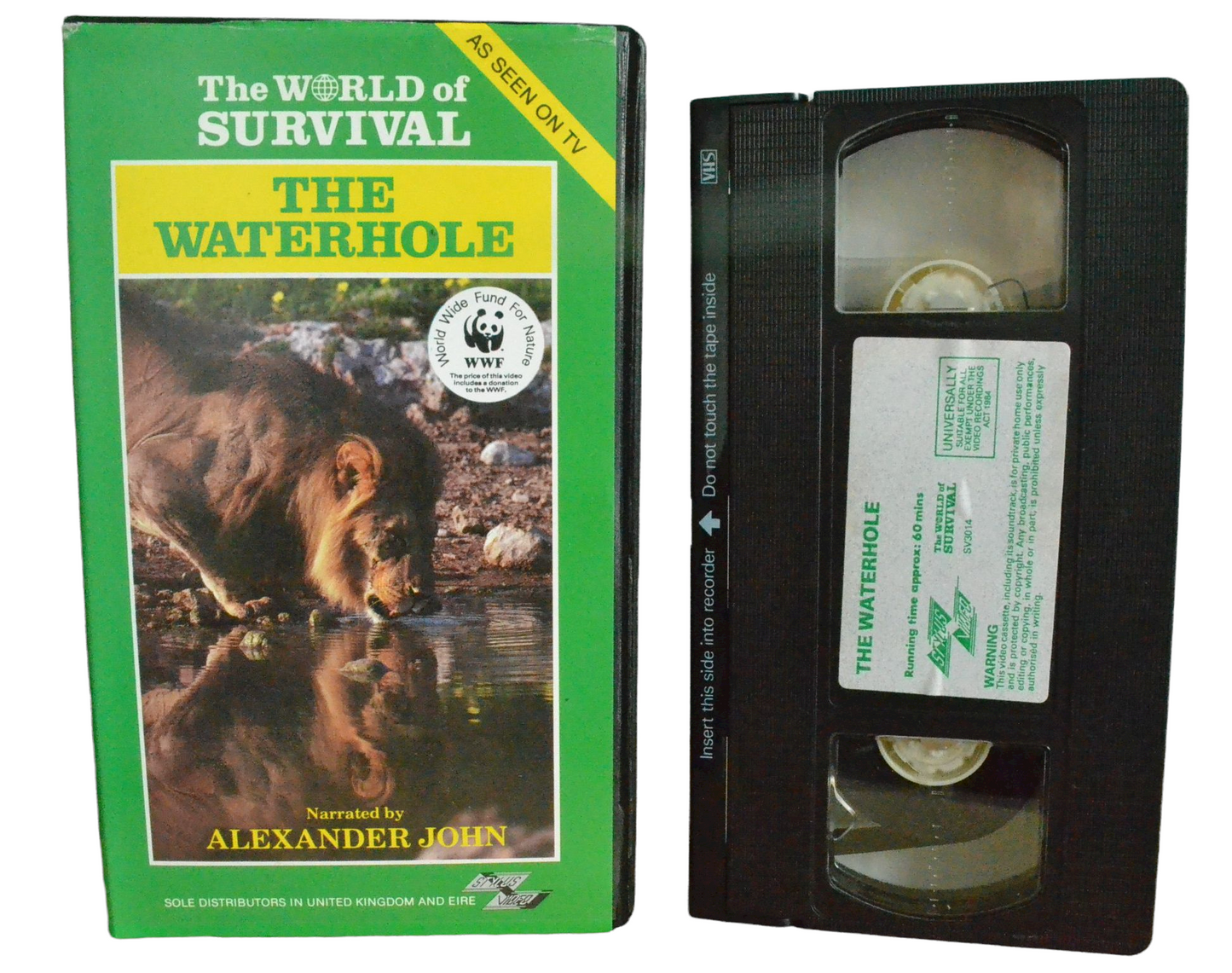 The Waterhole - Jade Carter - Stylus Video - Children - Pal VHS-