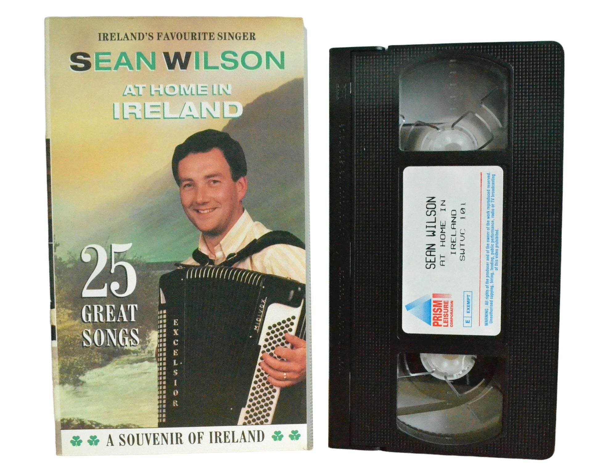 Sean Wilson At Home In Ireland (25 Great Songs) - Sean Wilson - Prism Leisure Corporation - Music - Pal VHS-