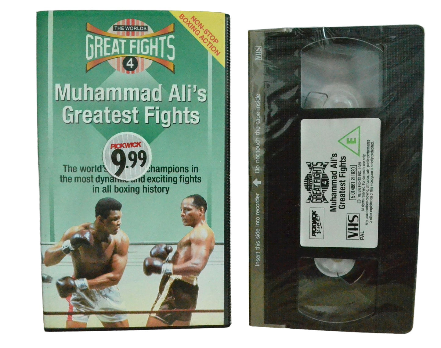 Muhammad Ali's Greatest Fight - Pickwick Video - Brand New Sealed - Pal VHS-