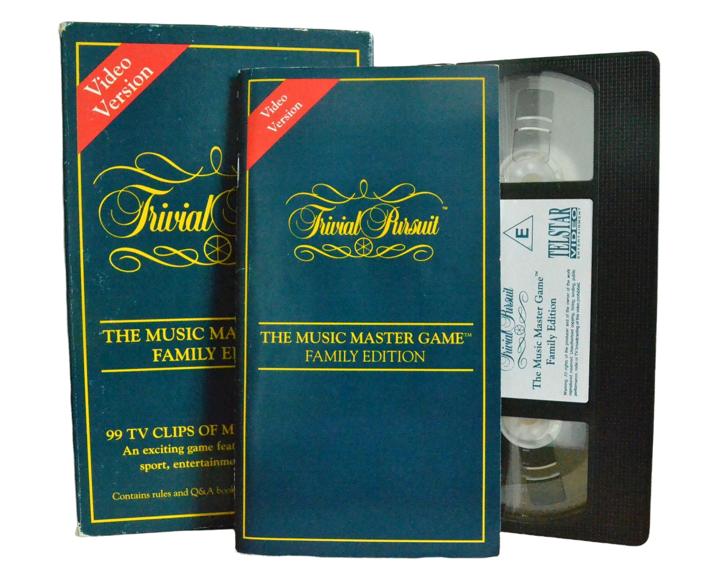 Trivial Pursuit - The Music Master Game Family Edition - Telstar - Music - Pal VHS-
