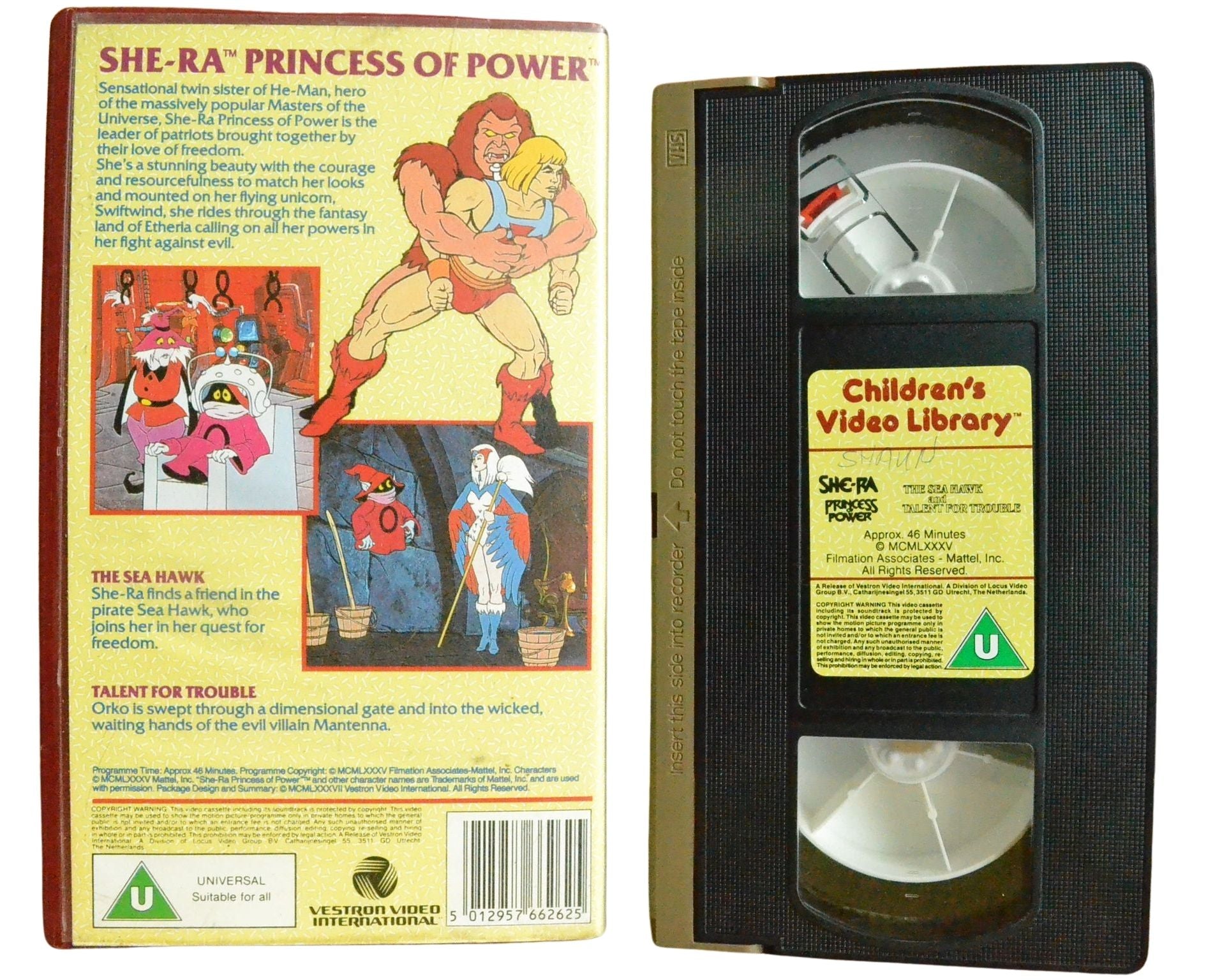 She-Ra Princess of Power - Children’s - Pal VHS-
