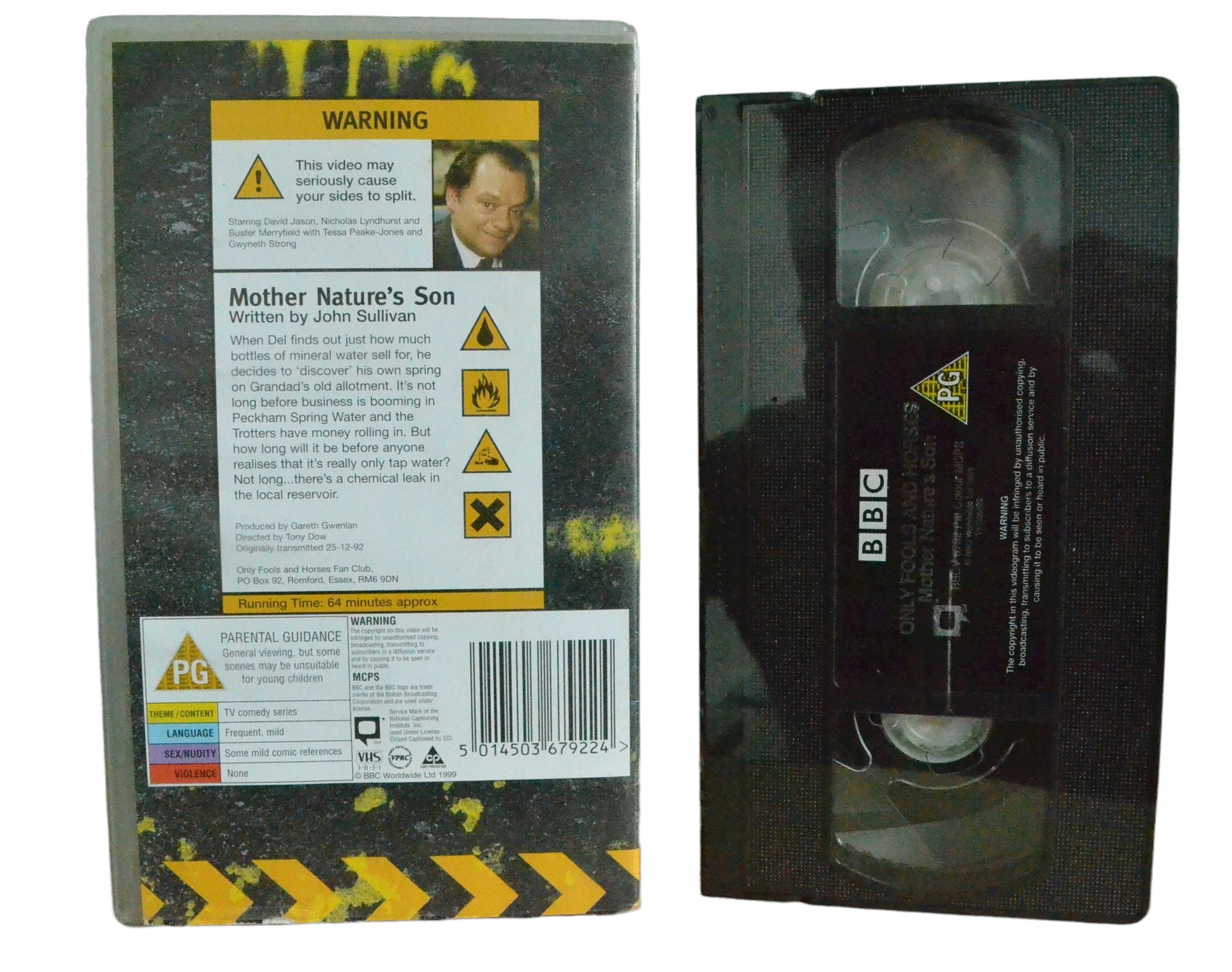 Only Fools and Horses - Mother Nature's Son - David Jason - BBC Video - Brand New Sealed - Pal VHS-