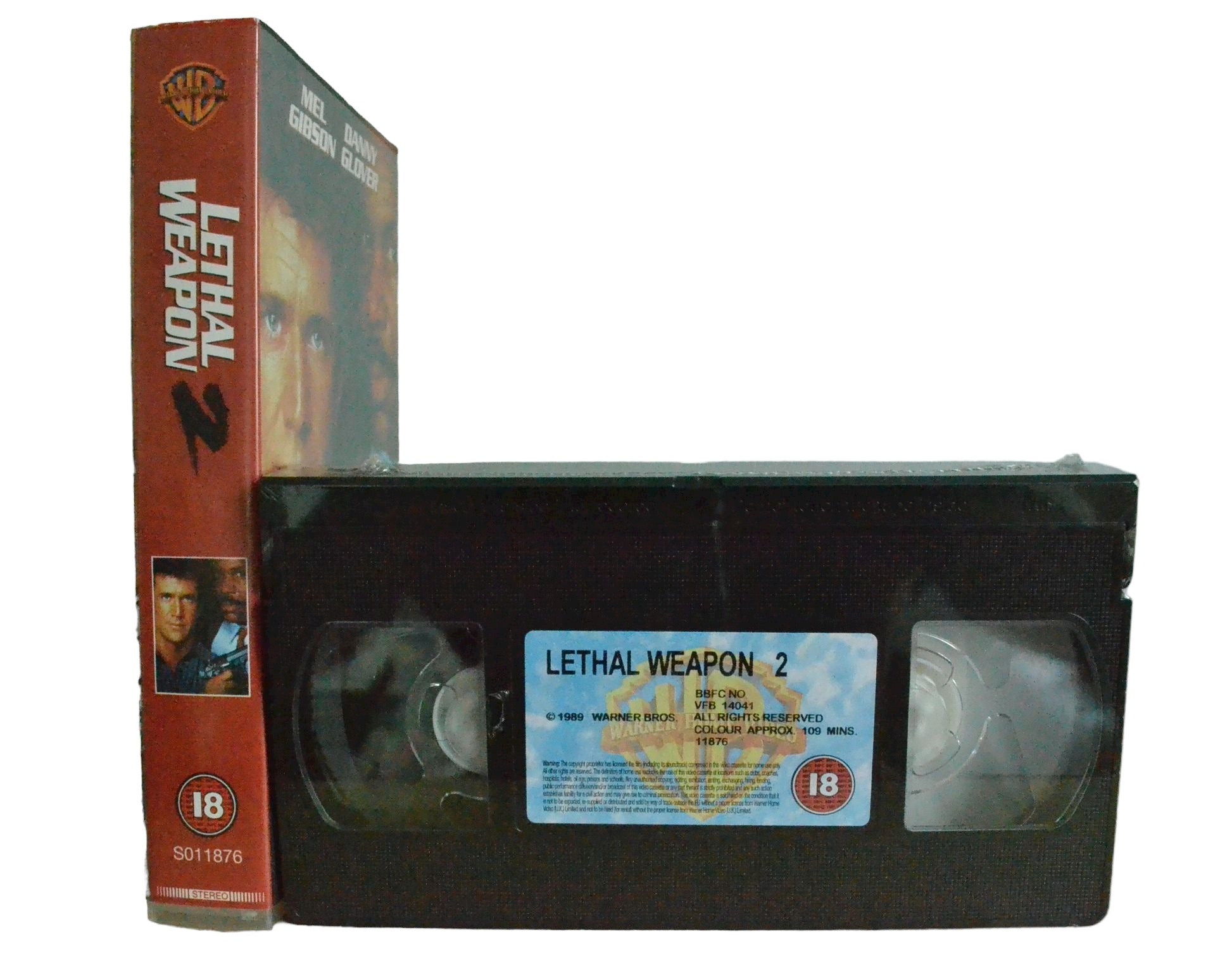 Lethal Weapon 2 - Mel Gibson - Warner Home Video - Brand New Sealed - Pal VHS-