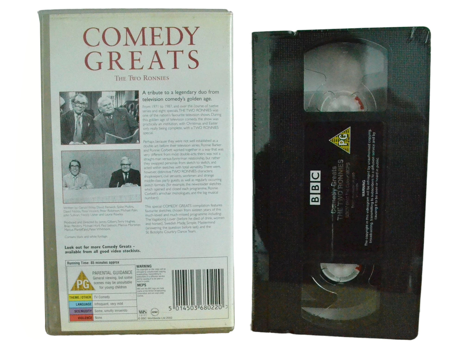 Comedy Greats - The Two Ronnies - Ronnie Barker - BBC Video - Brand New Sealed - Pal VHS-