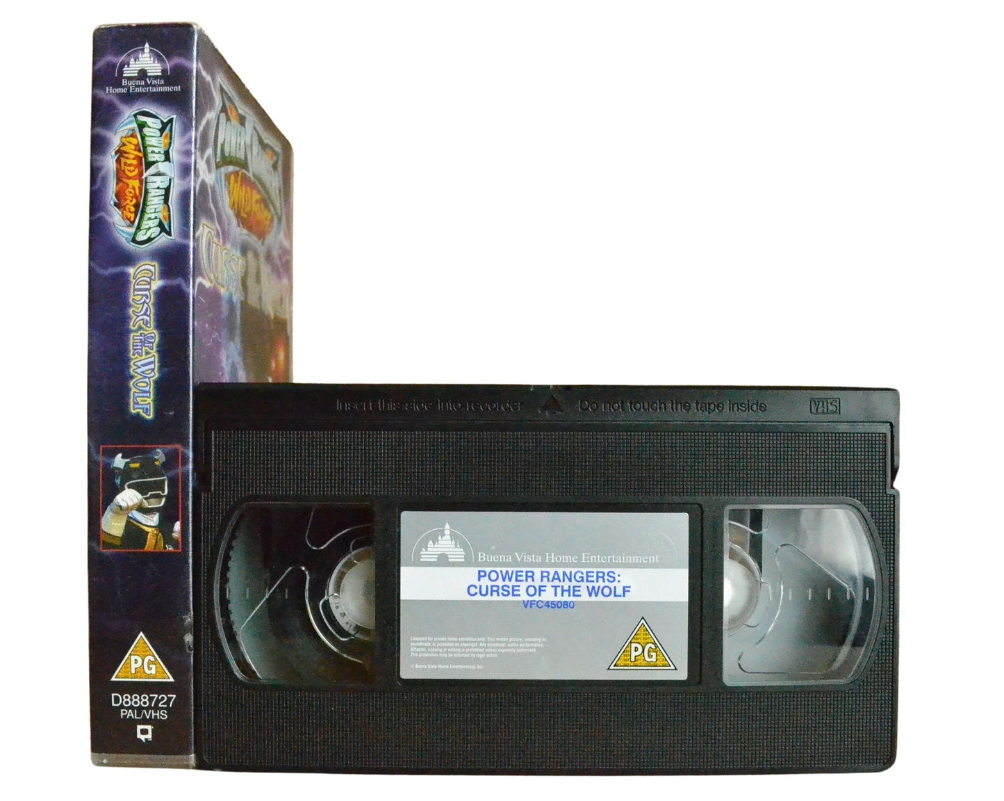 Power Rangers Wild Force: Curse of The Wolf - Children’s - Pal VHS-