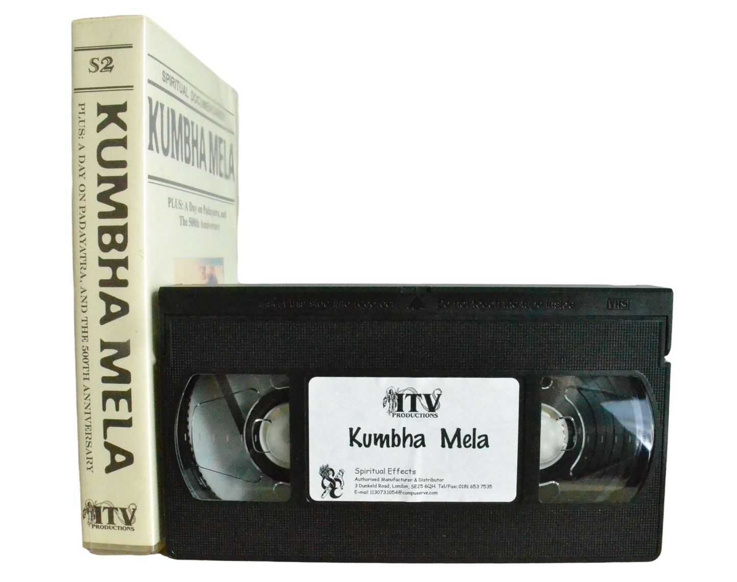 Kumbha Mela - Michelangelo Antonioni - Spiritual Effects - Vintage - Pal VHS-