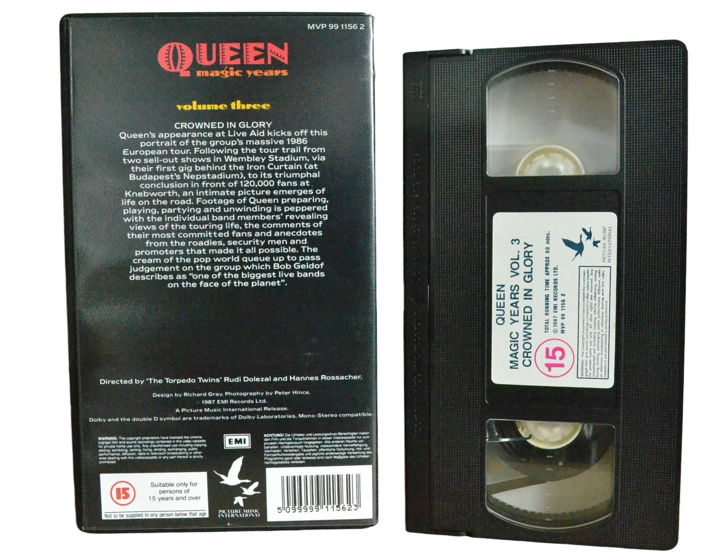 Queen Magic Years Vol. 3 - Crowned In Glory - Michael Appleton - Picture Music International - Music - Pal VHS-