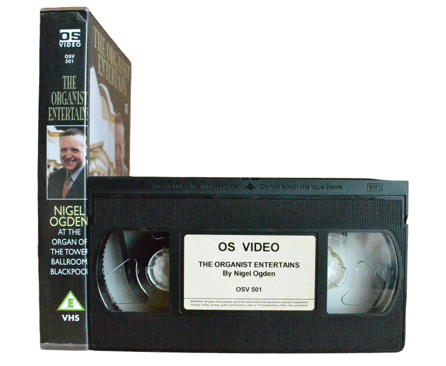The Organist Entertains by Nigel Ogden - OS Video - Music - Pal VHS-