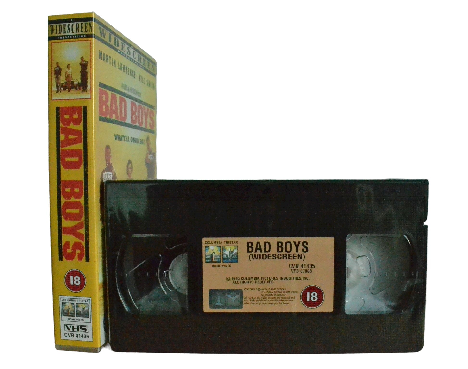Bad Boys (Widescreen) - Will Smith - Columbia Tristar Home Video - Brand New Sealed - Pal VHS-