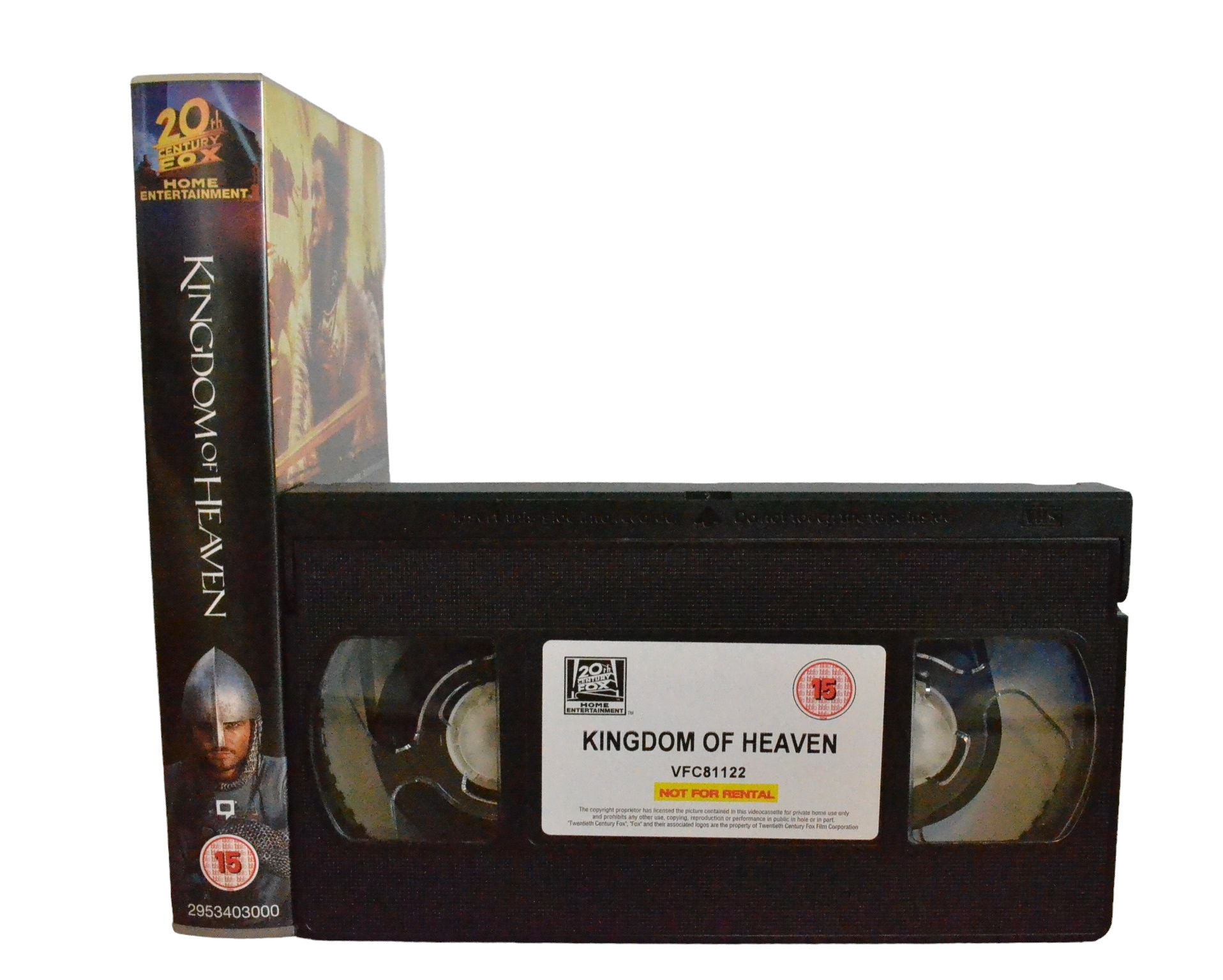 Kingdom Of Heaven - Orlando Bloom - 20th Century Fox Home Entertainment - VFC81122 - Action - Pal - VHS-