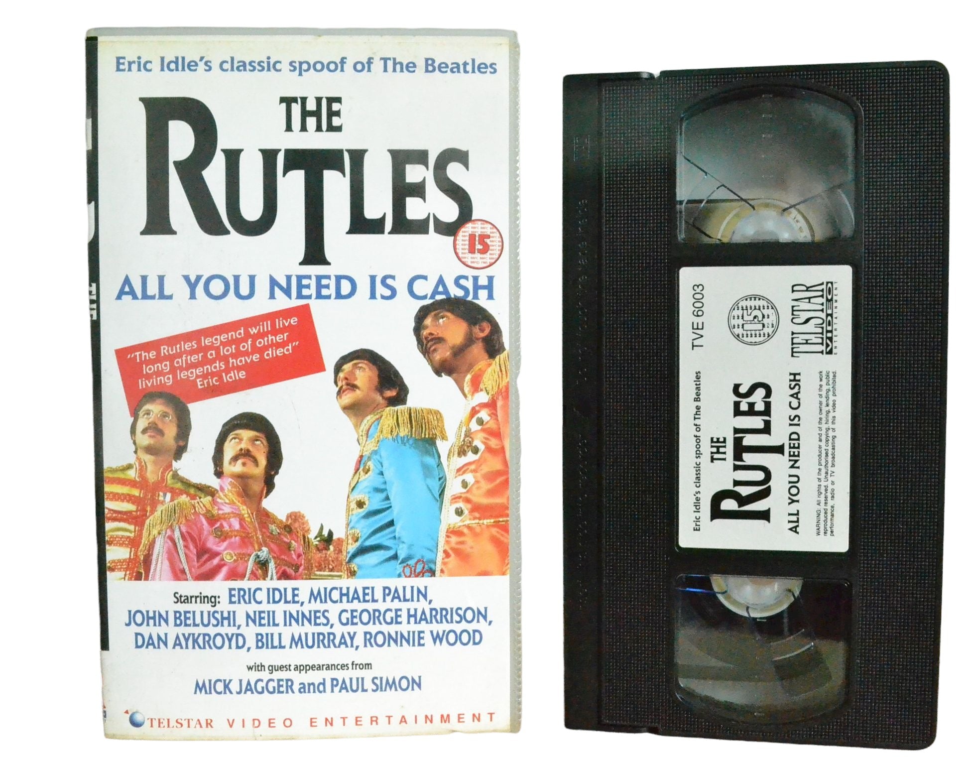 The Rutles - All You Need Is Cash - Eric Idle - Telstar Video Entertainment - Music - Pal VHS-