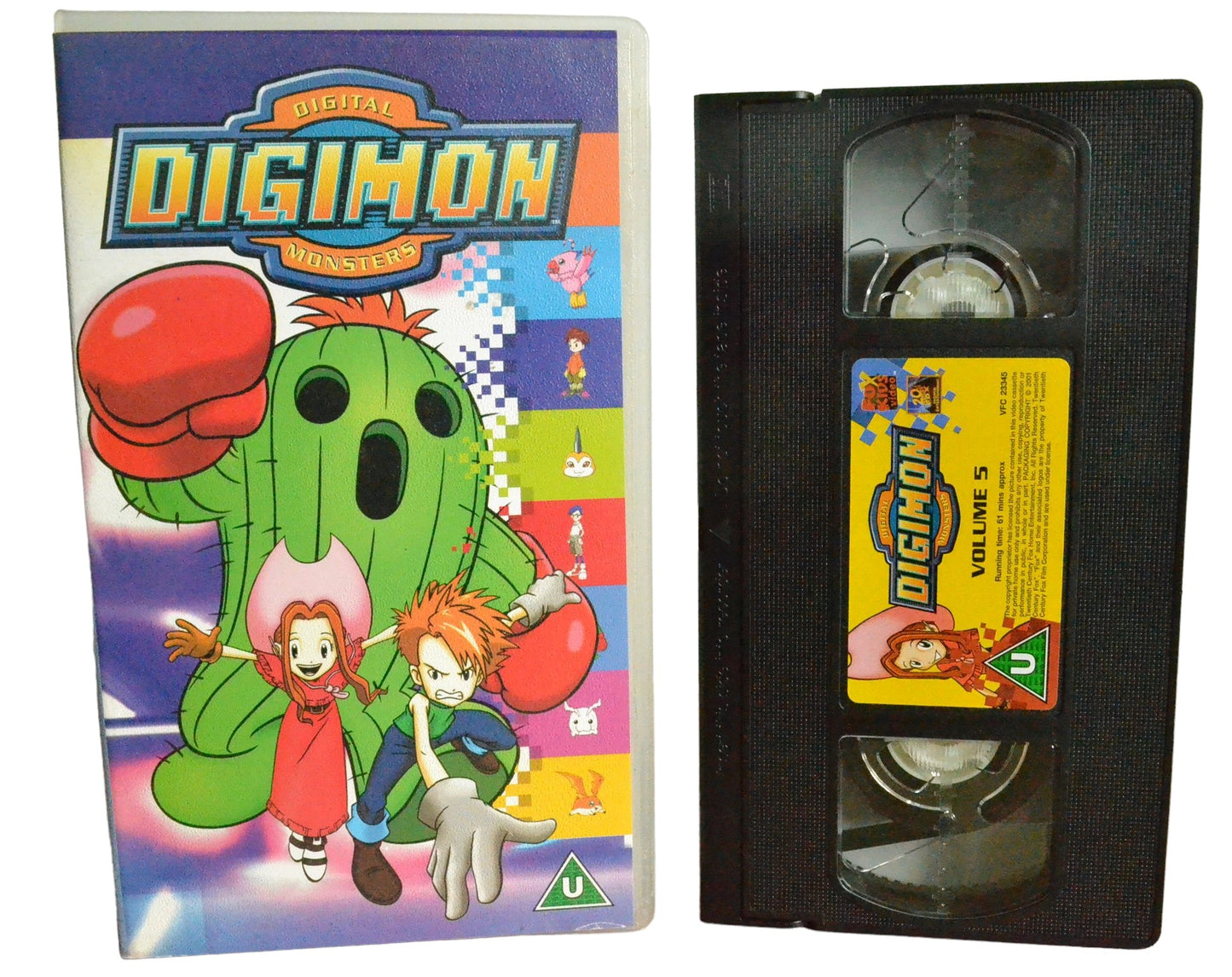 Digimon : Digital Monsters Volume 5 - Fox Kids Video - D888525 - Children - Pal - VHS-