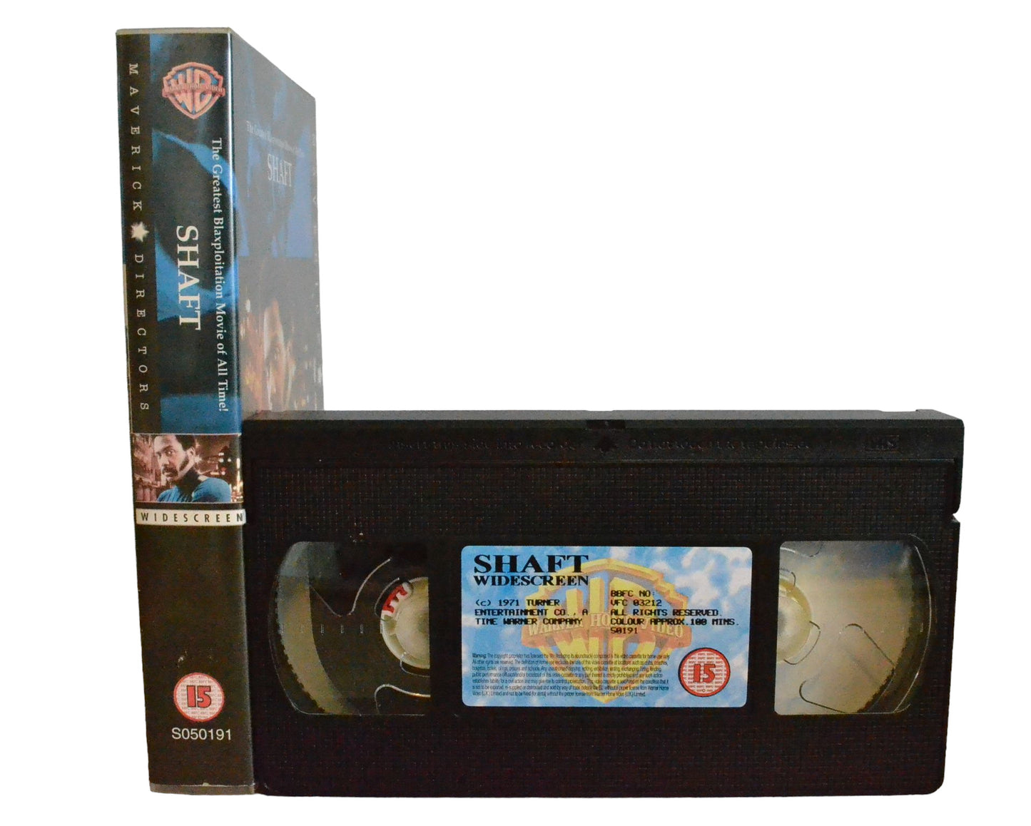 Shaft Widescreen - Richard Roundtree - Warner Home Video - SO50191 - Action - Pal - VHS-