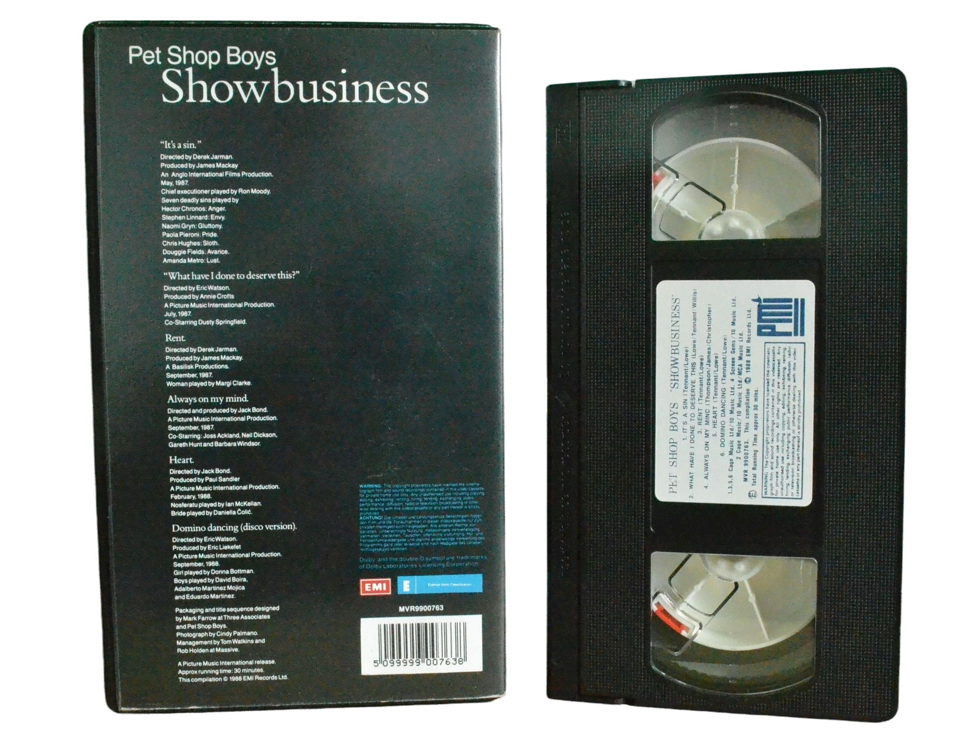 Pet Shop Boys "Showbusiness" - Neil Tennant - Picture Music International - Music - Pal VHS-
