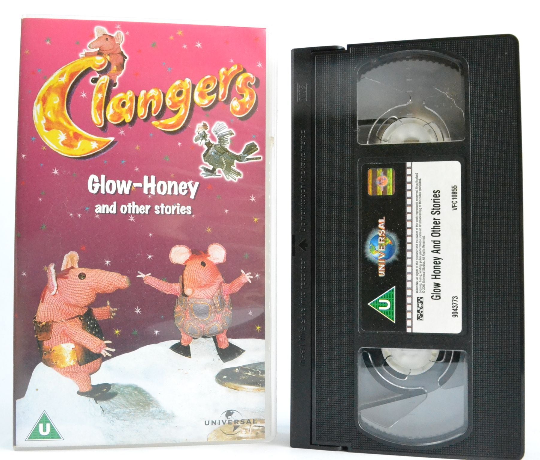 Clangers: Glow-Honey - The Seed - The Music Of The Spheres (1970) Kids - VHS-