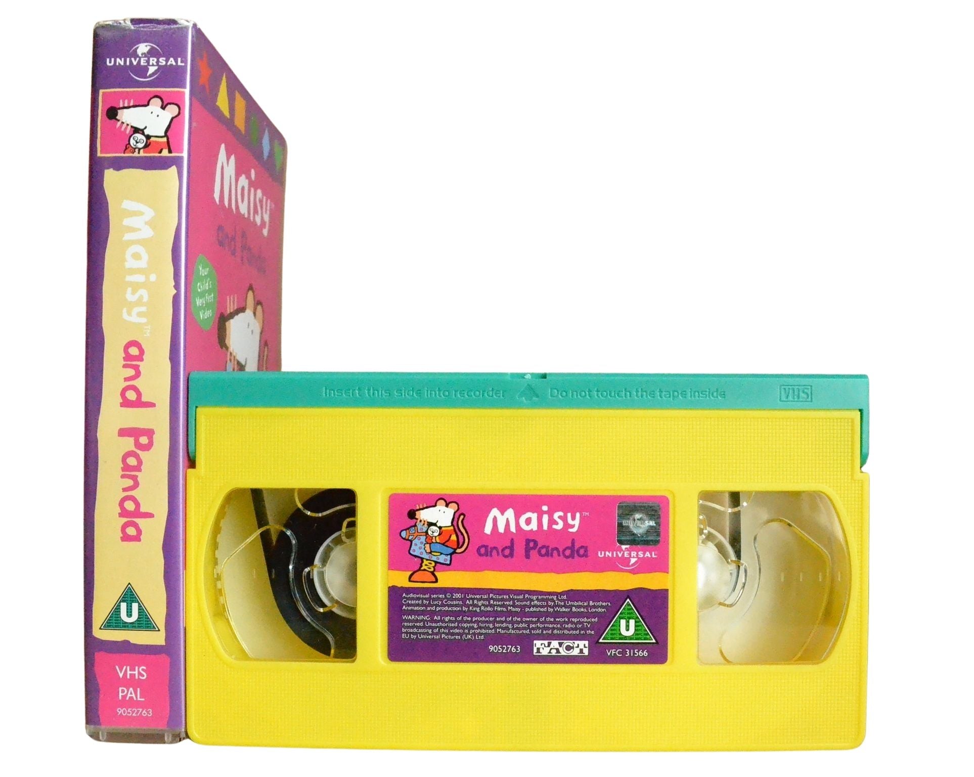Maisy and Panda - Children’s - Pal VHS-