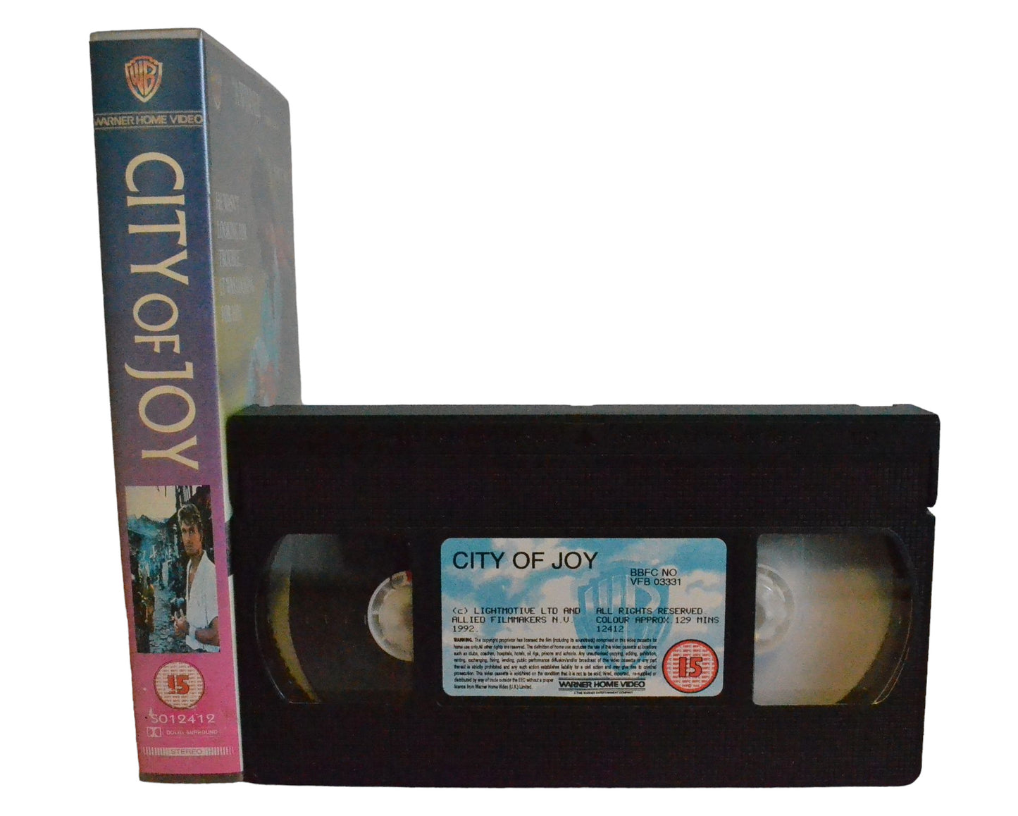 City Of Joy - Patrick Swayze - Warner Home Video - SO12412 - Action - Pal - VHS-