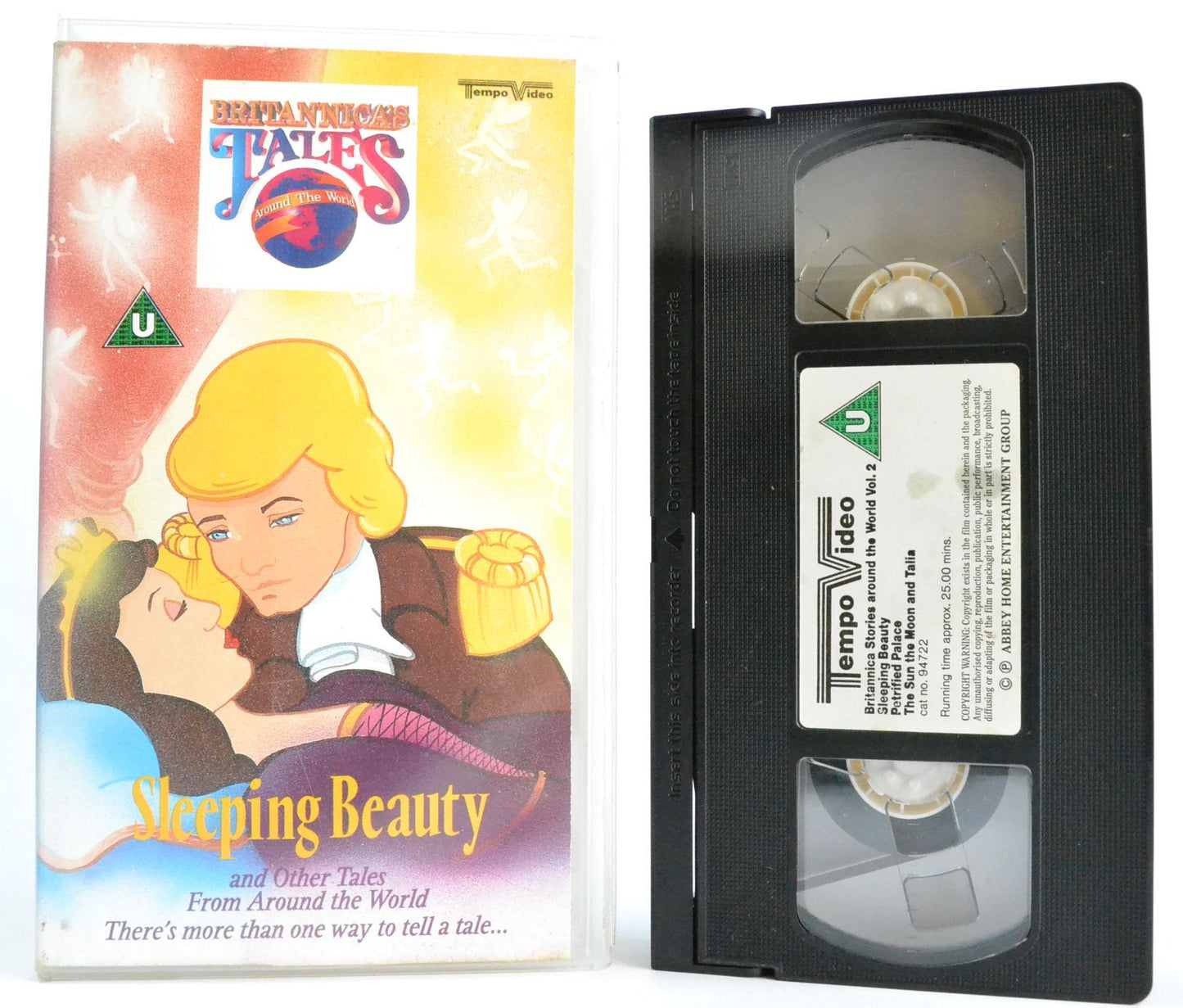 Sleeping Beauty: 3 Ways Told; [France, India, Italy] Narrated By Pat Morita - VHS-