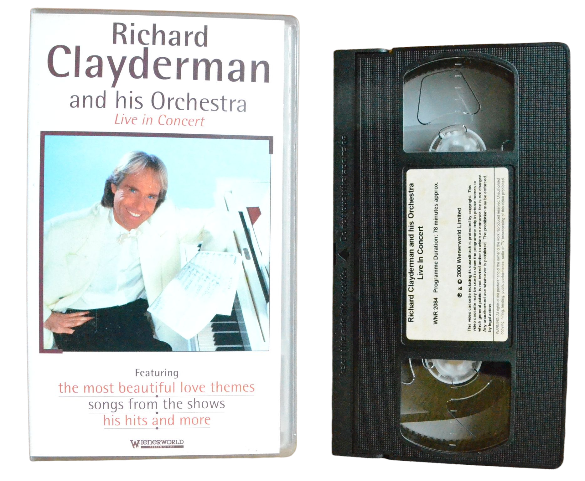Richard Clayderman And His Orchestra - Live in Concert - Richard Clayderman - Wienerworld - Music - Pal VHS-