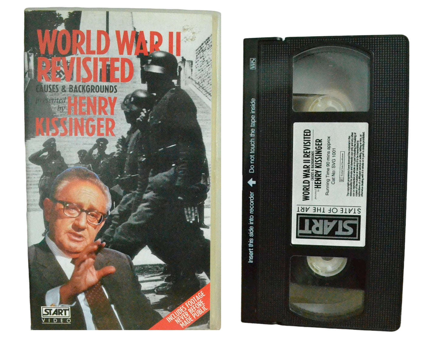 The World War 2 Revisited - Causes & Backgrounds - Start Video - Vintage - Pal VHS-
