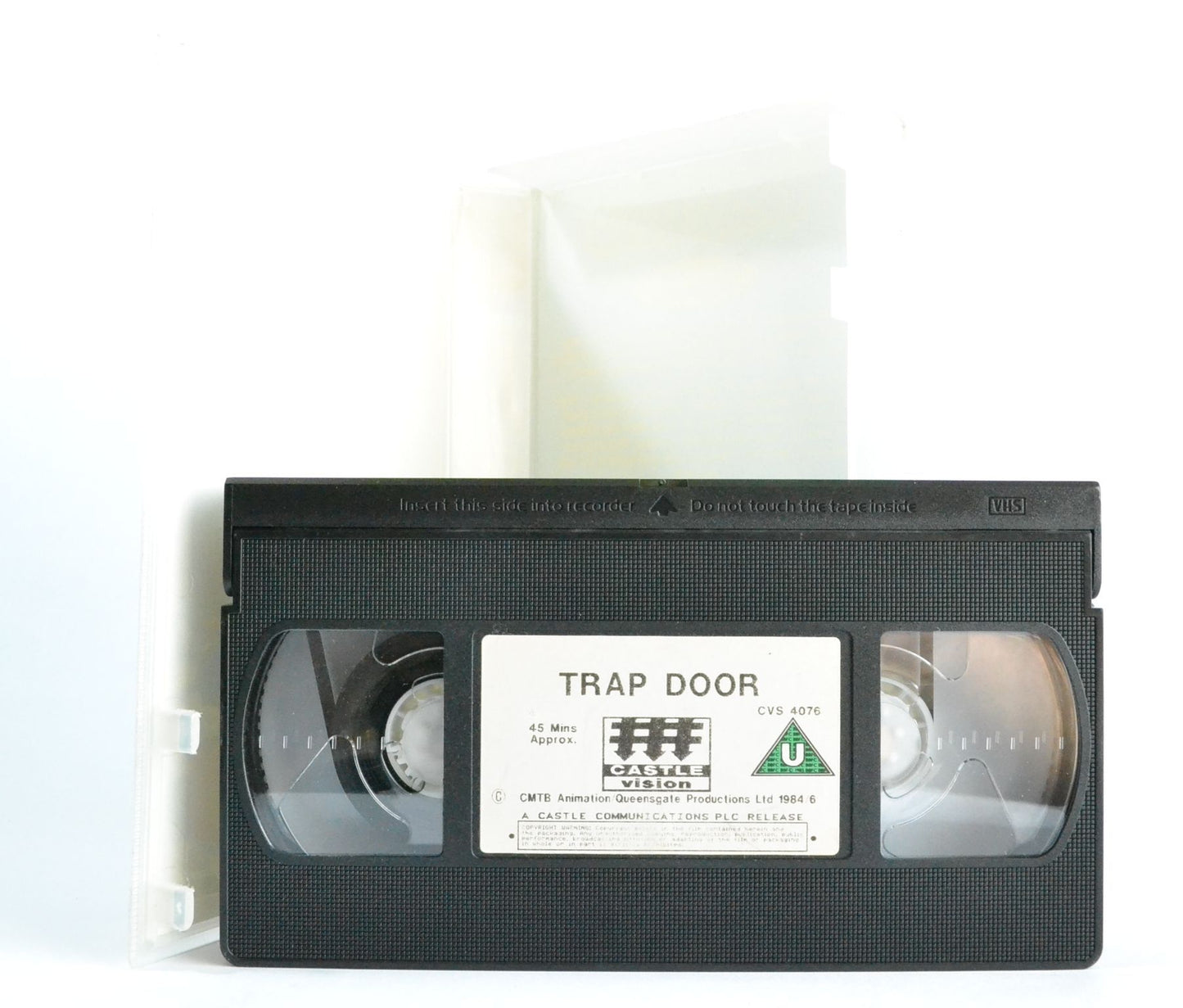 The Trap Door: Creepy Crawly Adventures; Voices By Willy Rushton (1984) VHS-