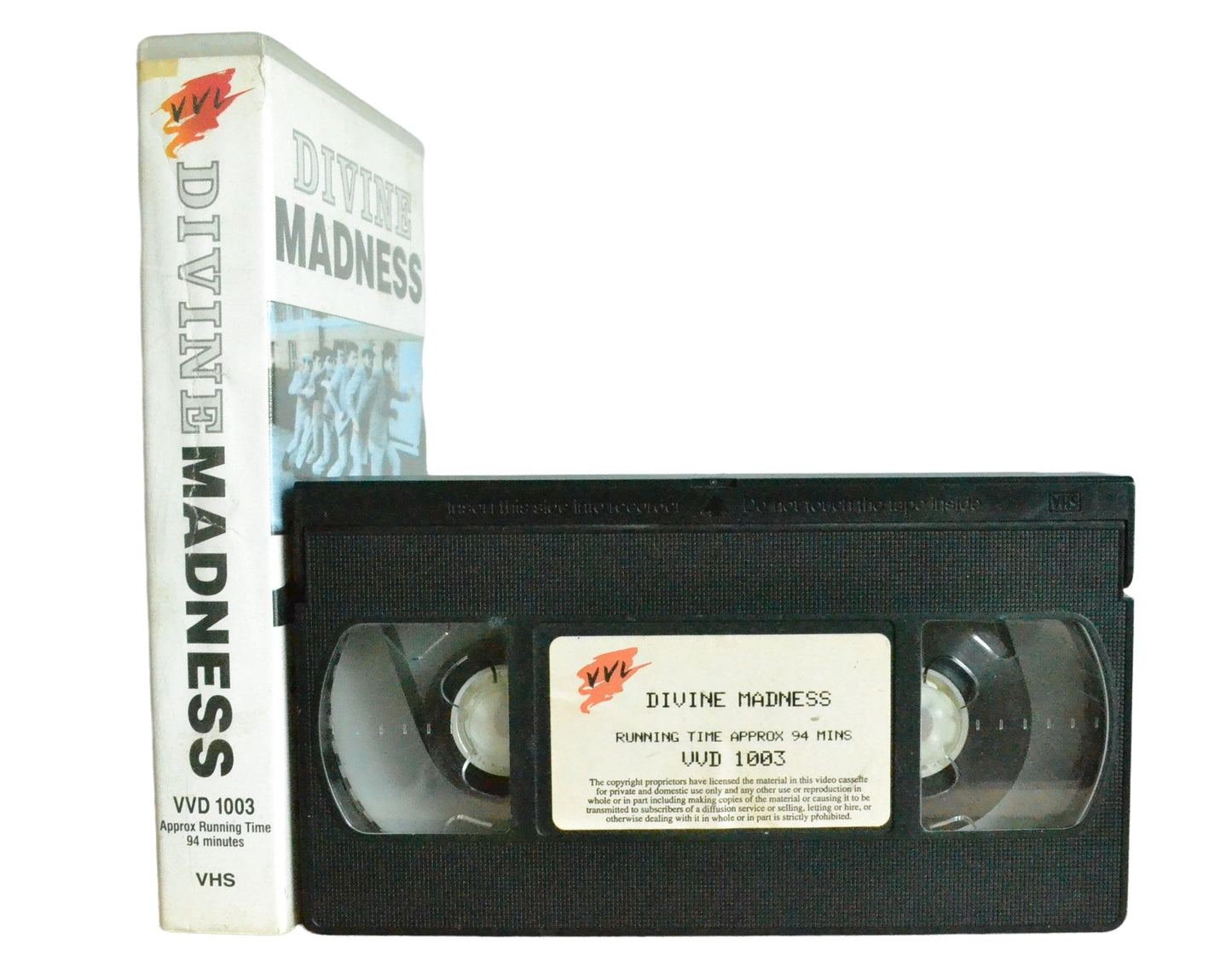 Divine Madness (25 Legendary Videos) - VVL - Music - Pal VHS-