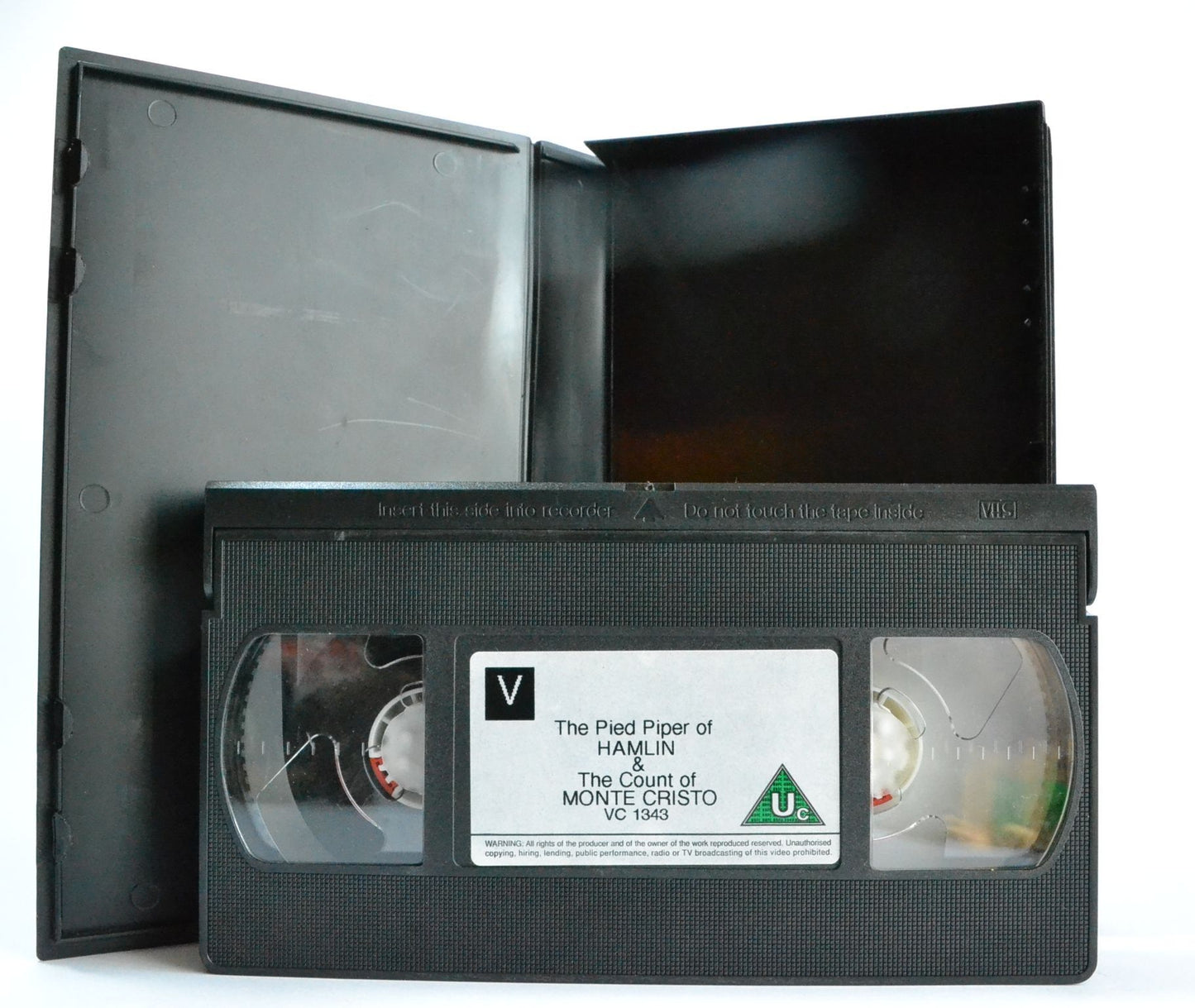 The Pied Piper Of Hamlin & The Count Of Monte Cristo: [100 Min] Classic Kids VHS-
