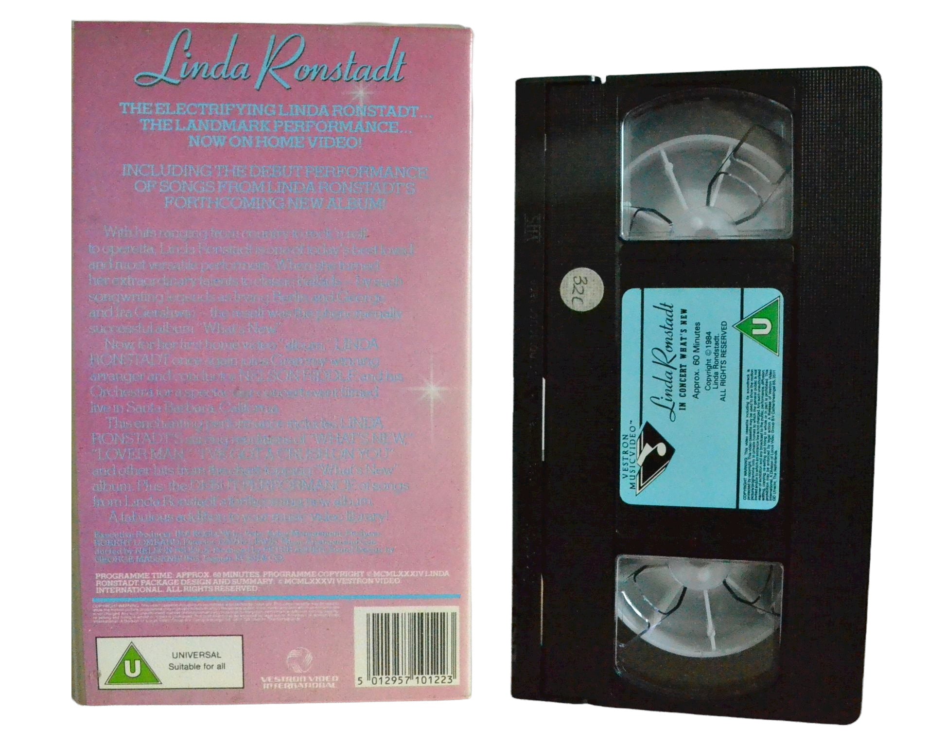 Linda Ronstadt in Concert - Linda Ronstadt - Vestron Video International - Music - Pal VHS-
