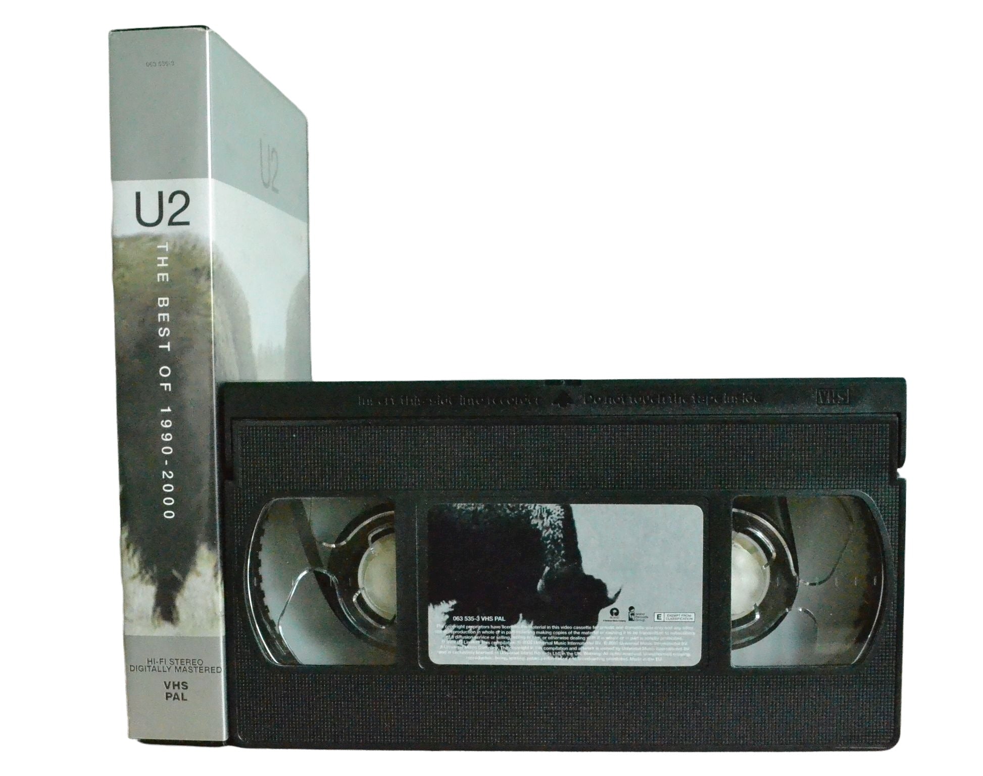 U2 - The Best of 1990 - 2000 - Bono - Digitally Mastered - Music - Pal VHS-