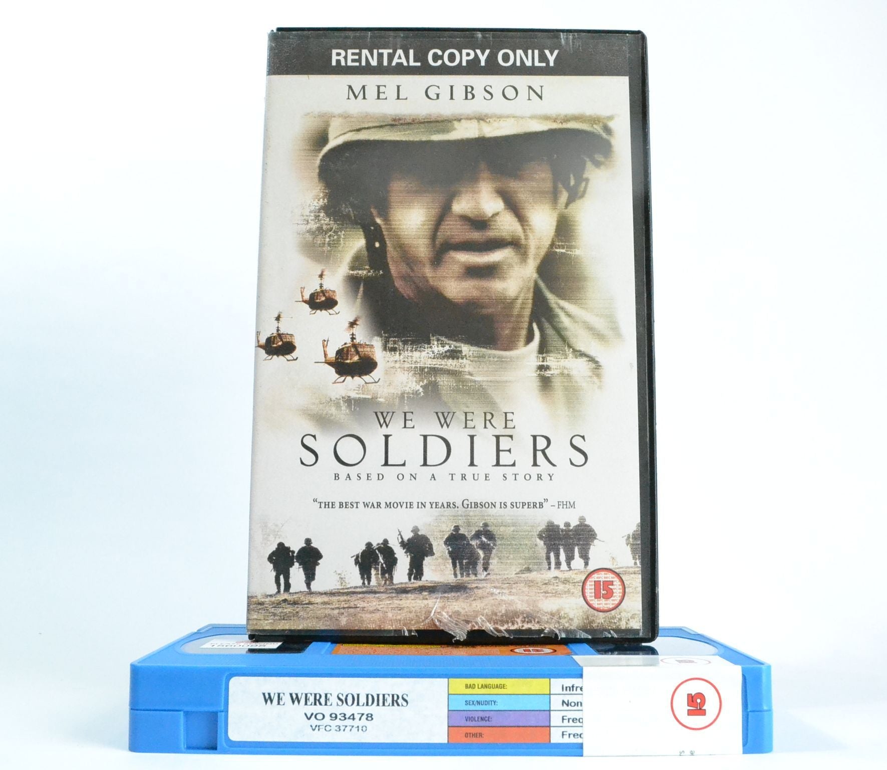 We Were Soldiers: True Story [Vietnam Valley Of Death] - M.Gibson - Large Box - VHS-
