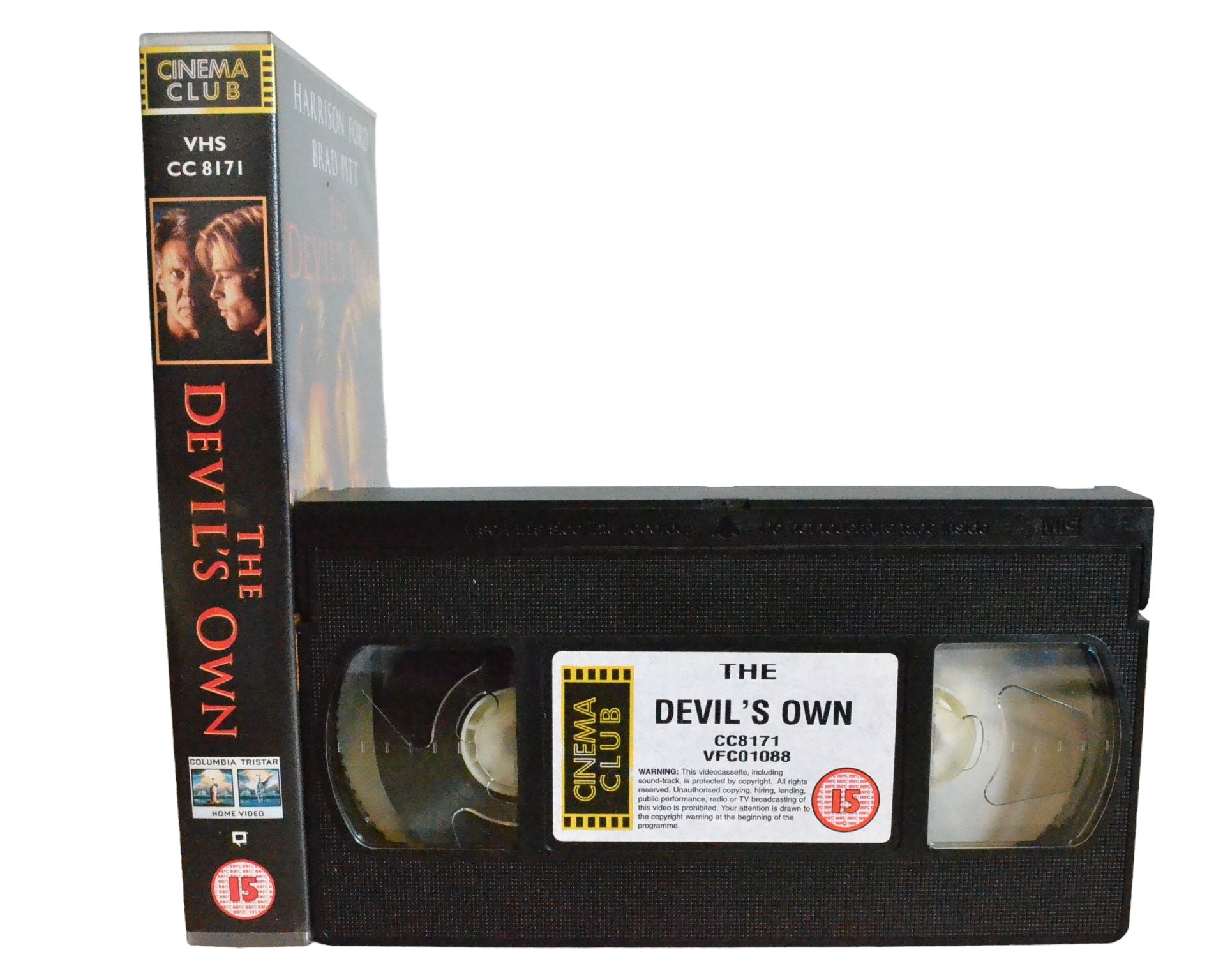 The Devil's Own - Harrison Ford - Cinema Club - CC8171 - Drama - Pal - VHS-