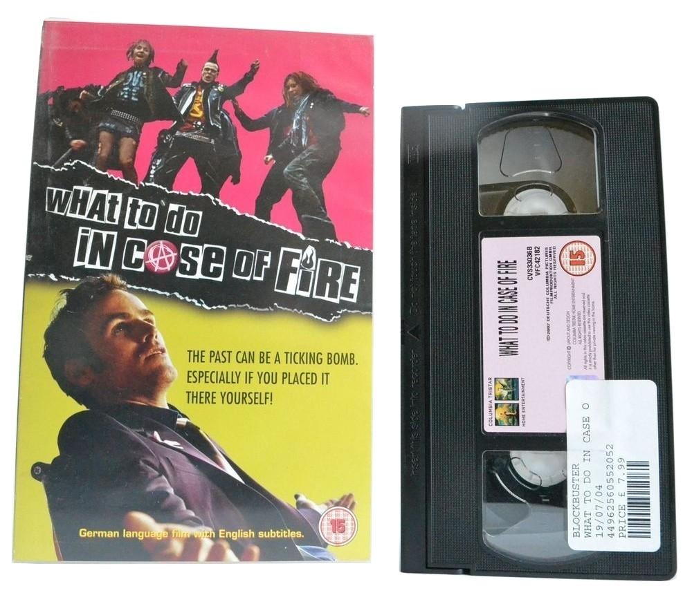 What To Do In Case Of Fire: Was Tun, Wenn's Brennt? [Eng Subs] Cult Anarchy - VHS-