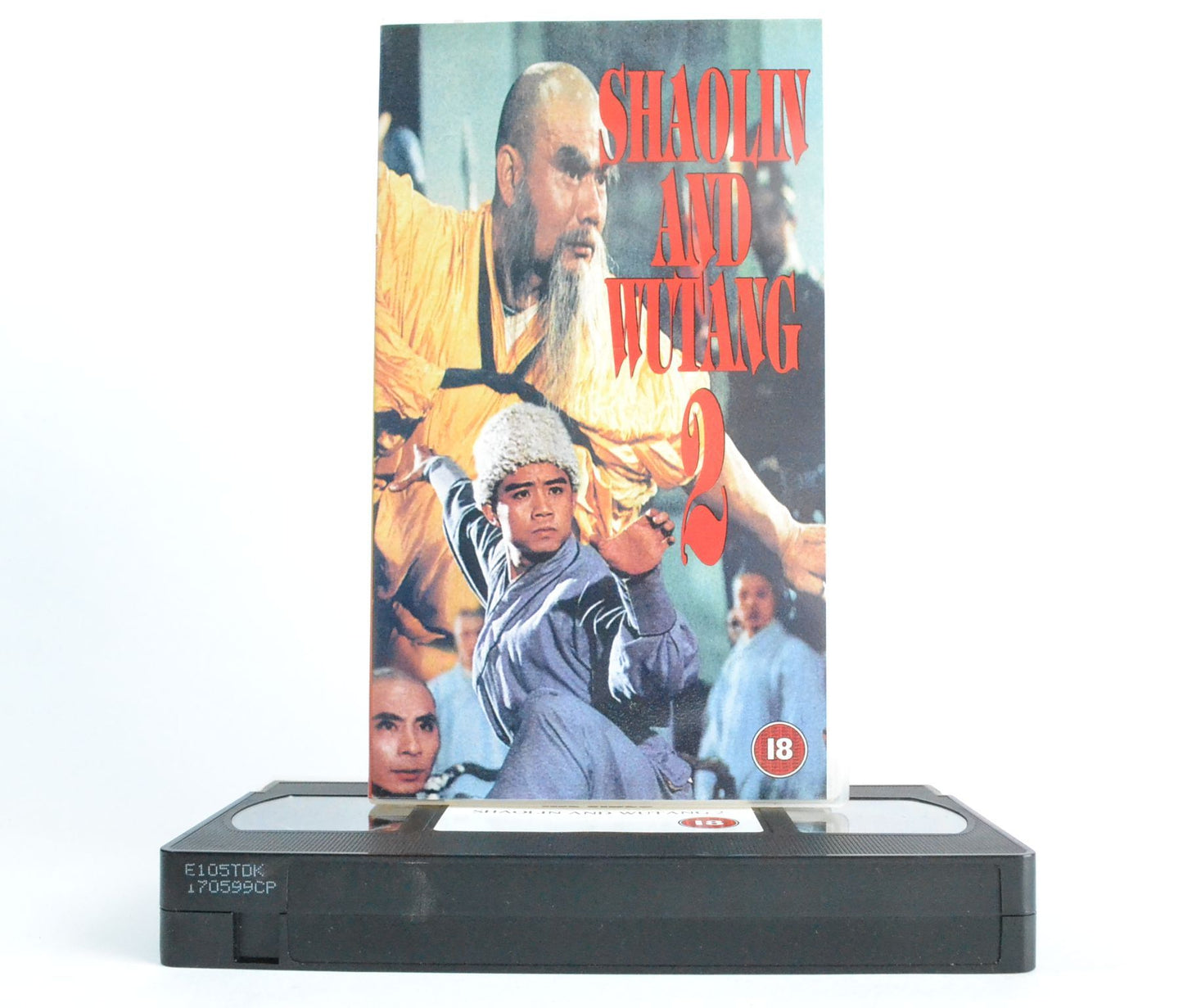 Shaolin And Wutang 2: HJL Video - Yu Rong Kwong- Donnie Lee - Kung-Fu - VHS-