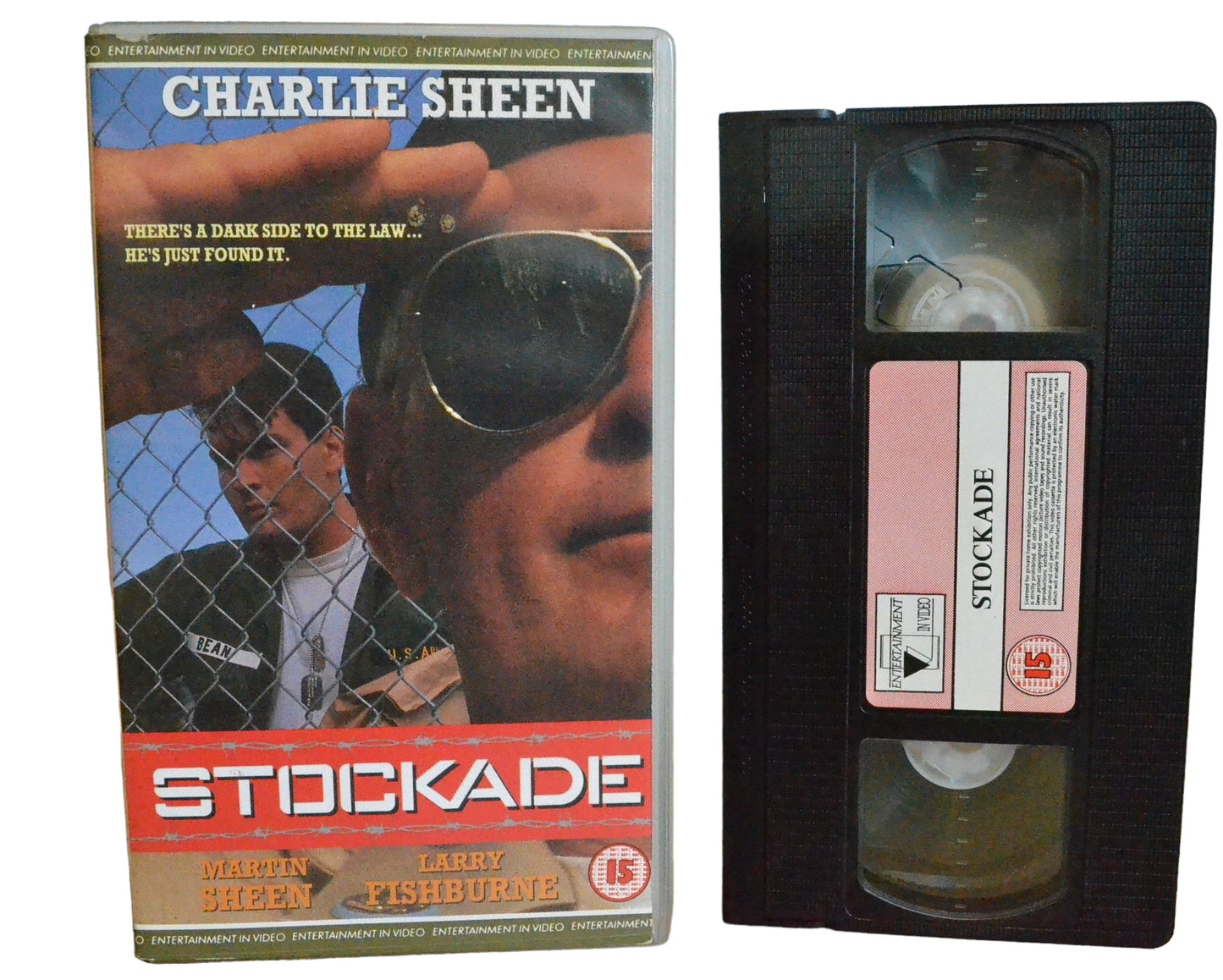 Stock Ade - Charlie Sheen - Entertainment In Video - EVS1067 - Drama - Pal - VHS-
