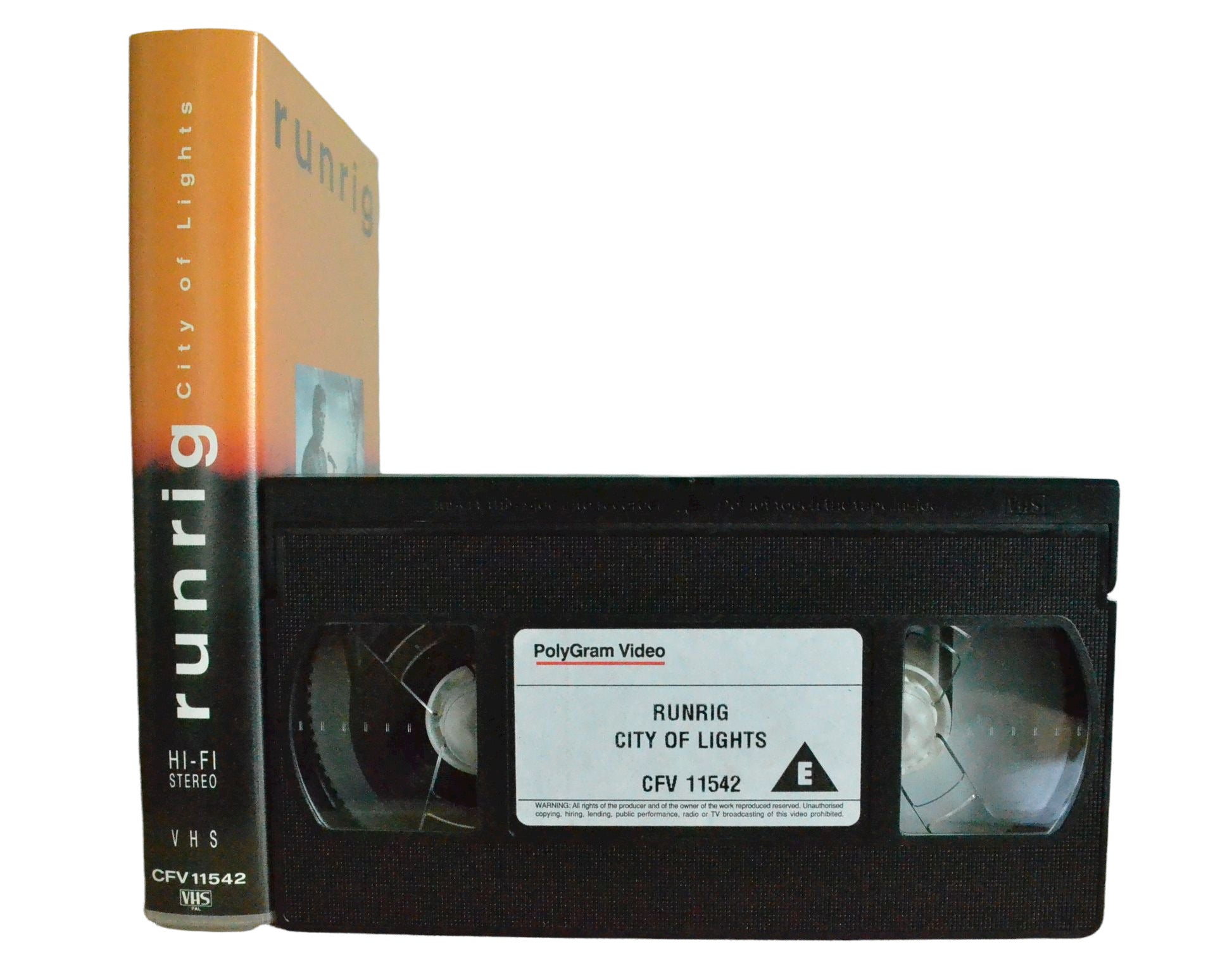 Runrig - City of Lights - Polygram Video - Music - Pal VHS-