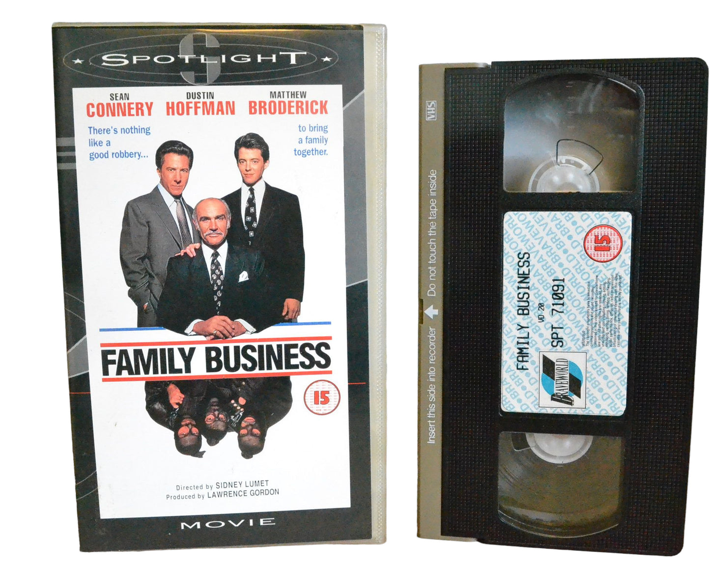 Family Business - Sean Connery - Braveworld - SPT71091 - Drama - Pal - VHS-