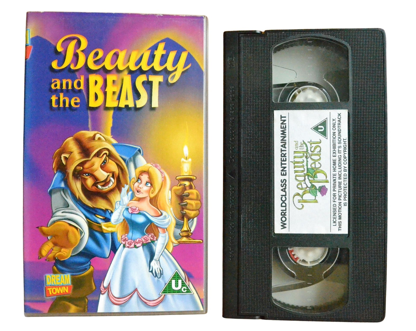 Worldclass Entertainment: Beauty and the Beast - Children’s - Pal VHS-