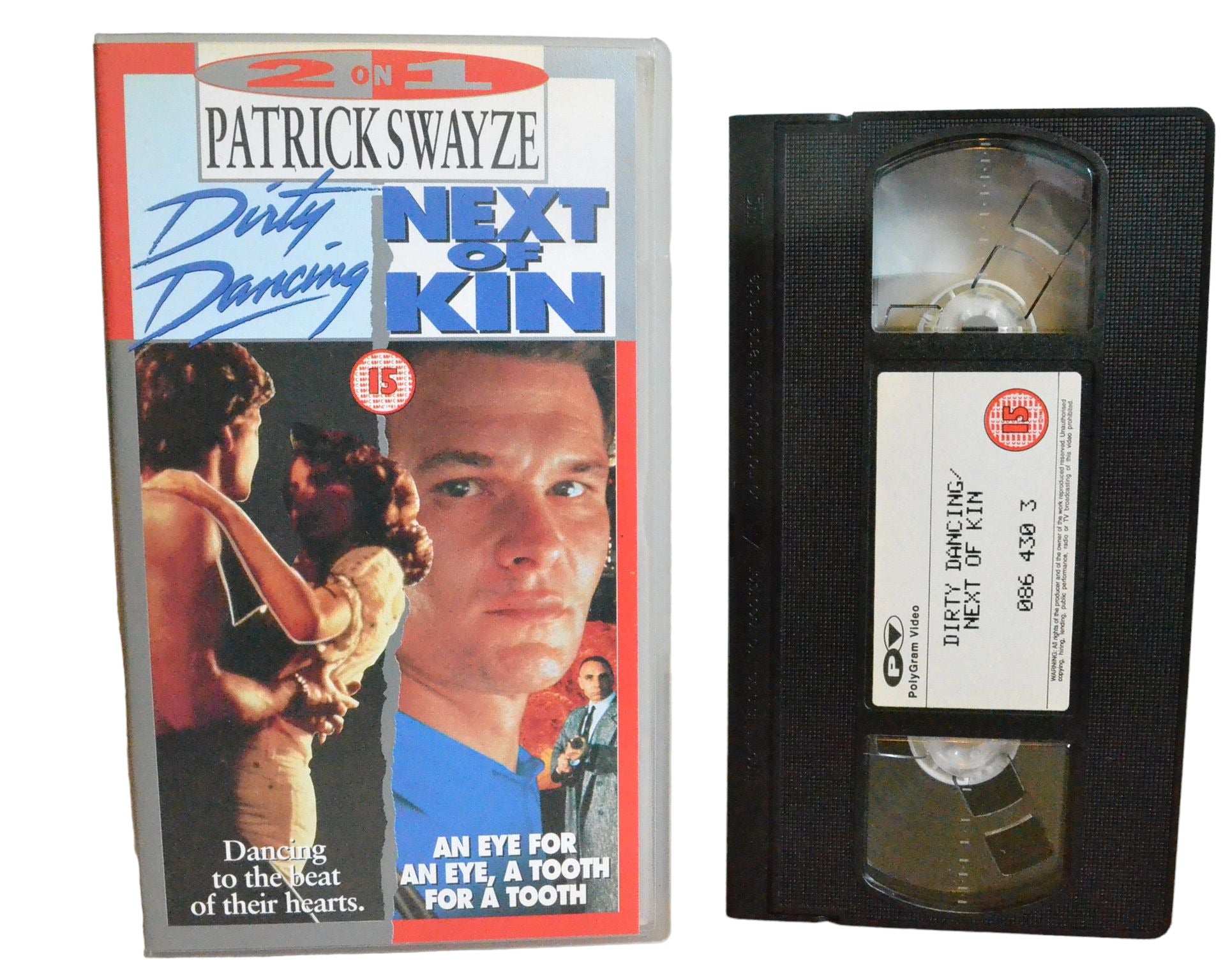 Drity Dancing / Next Of Kin - Patrick Swayze - PolyGram Video - 864303 - Drama - Pal - VHS-
