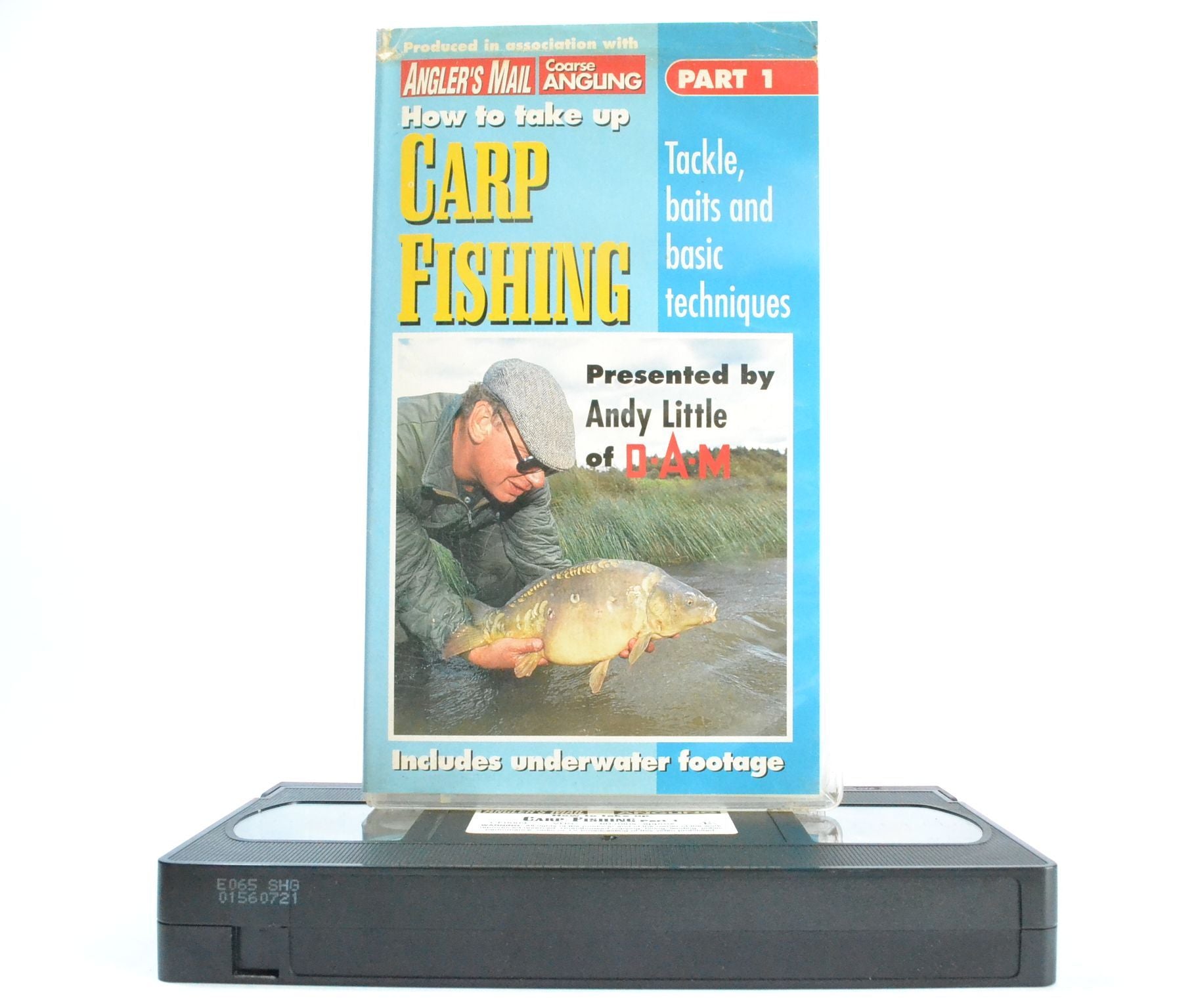 How To Take Up Carp Fishing: Tackle Baits & Basic Techniques - Andy Little VHS-