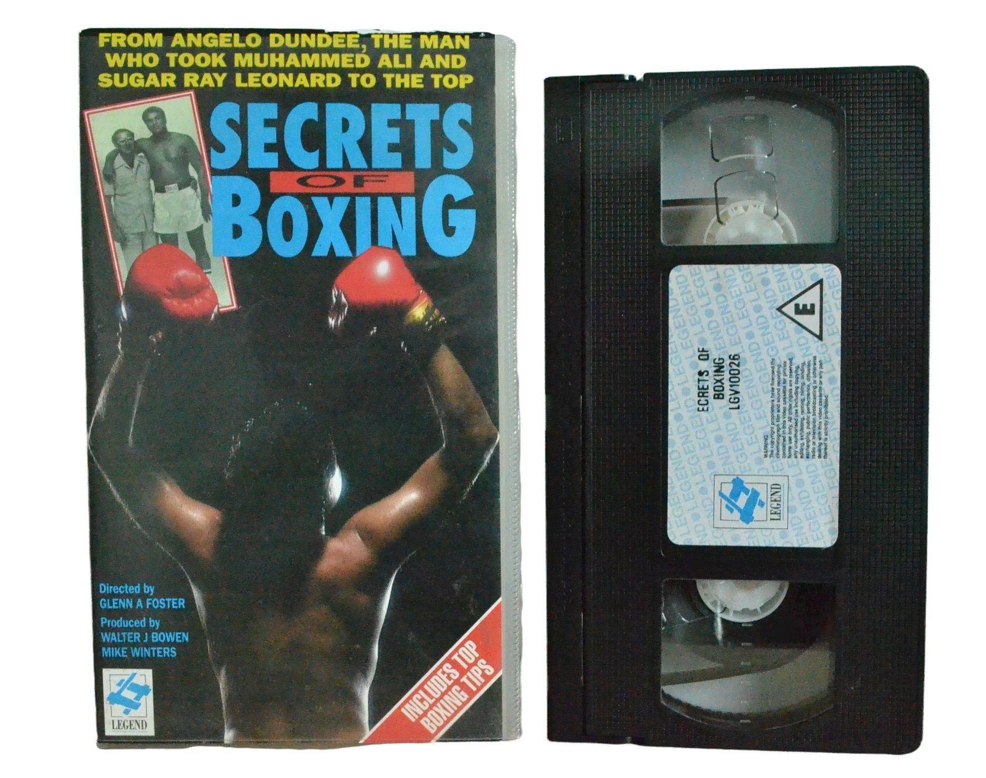 Secrets Of Boxing (Includes Top Boxing Tips) - Angelo Dundee - Legend - Boxing - Pal VHS-