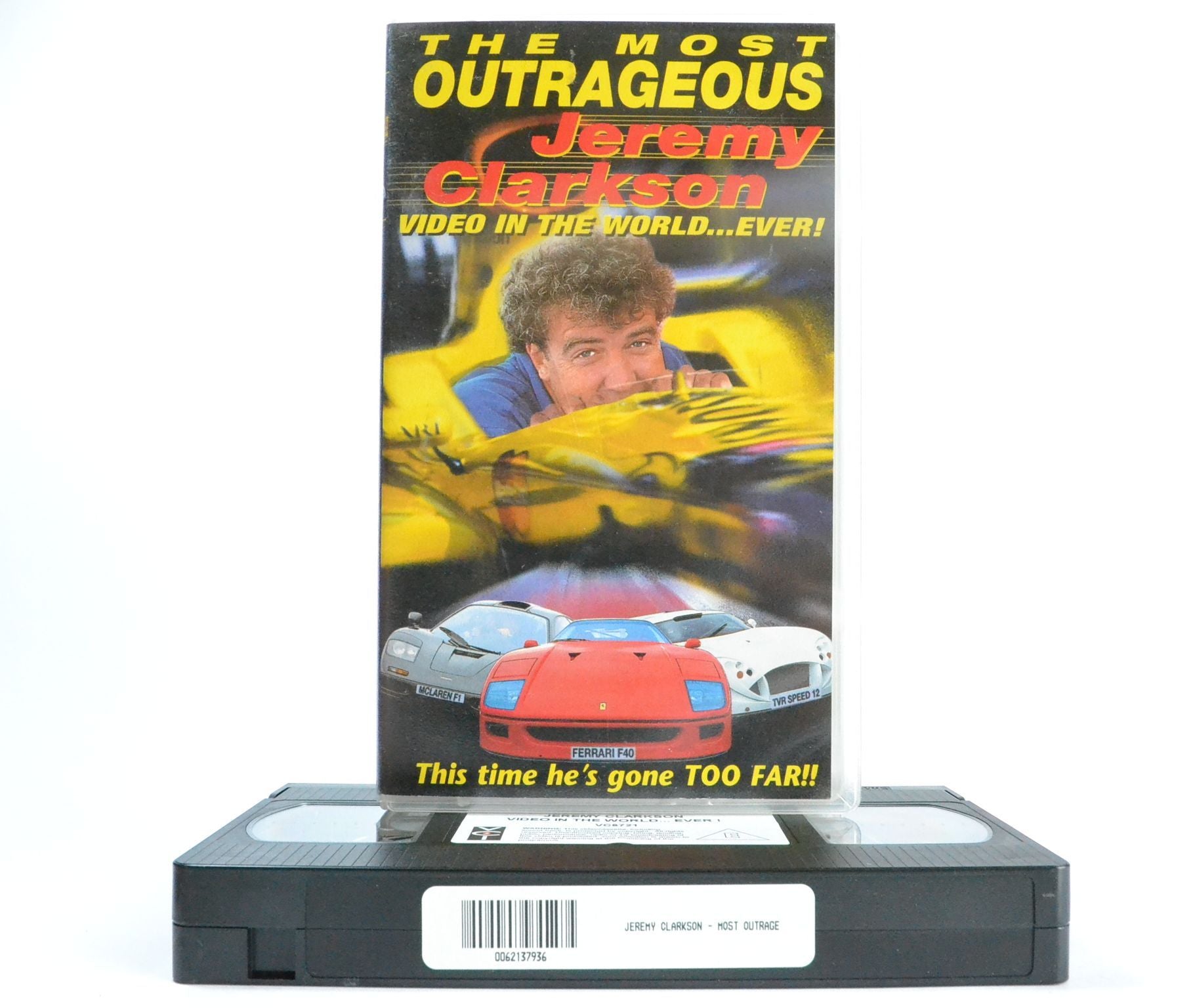 The Most Outrageous ‘Jeremy Clarkson’ - (9 Fastest Cars Ever Built [pre 1998] VHS-