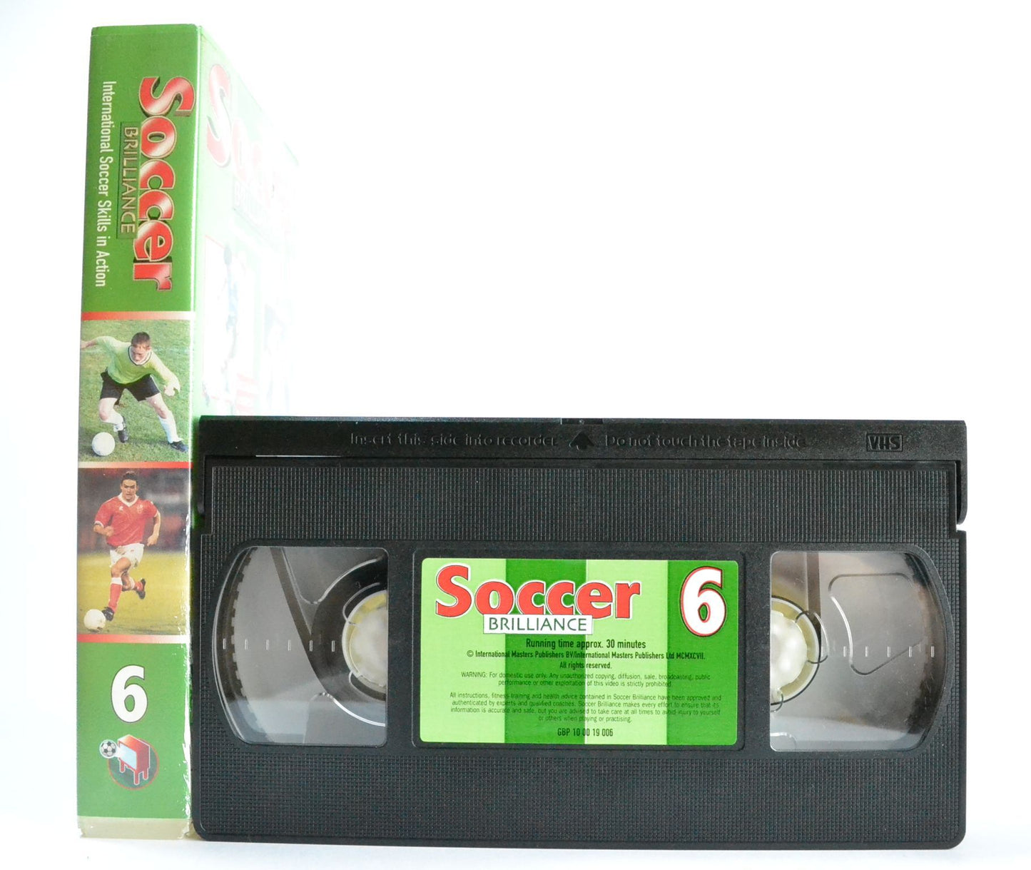 Soccer Brilliance 6: Maradona / Klinsmann [Feinting Explained] Bobby Charlton - VHS-