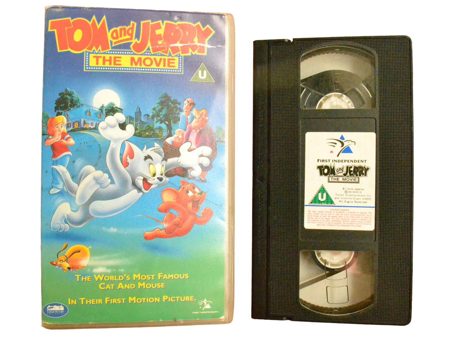 Tom and Jerry The Movie - First Independent - Childrens - PAL - VHS-